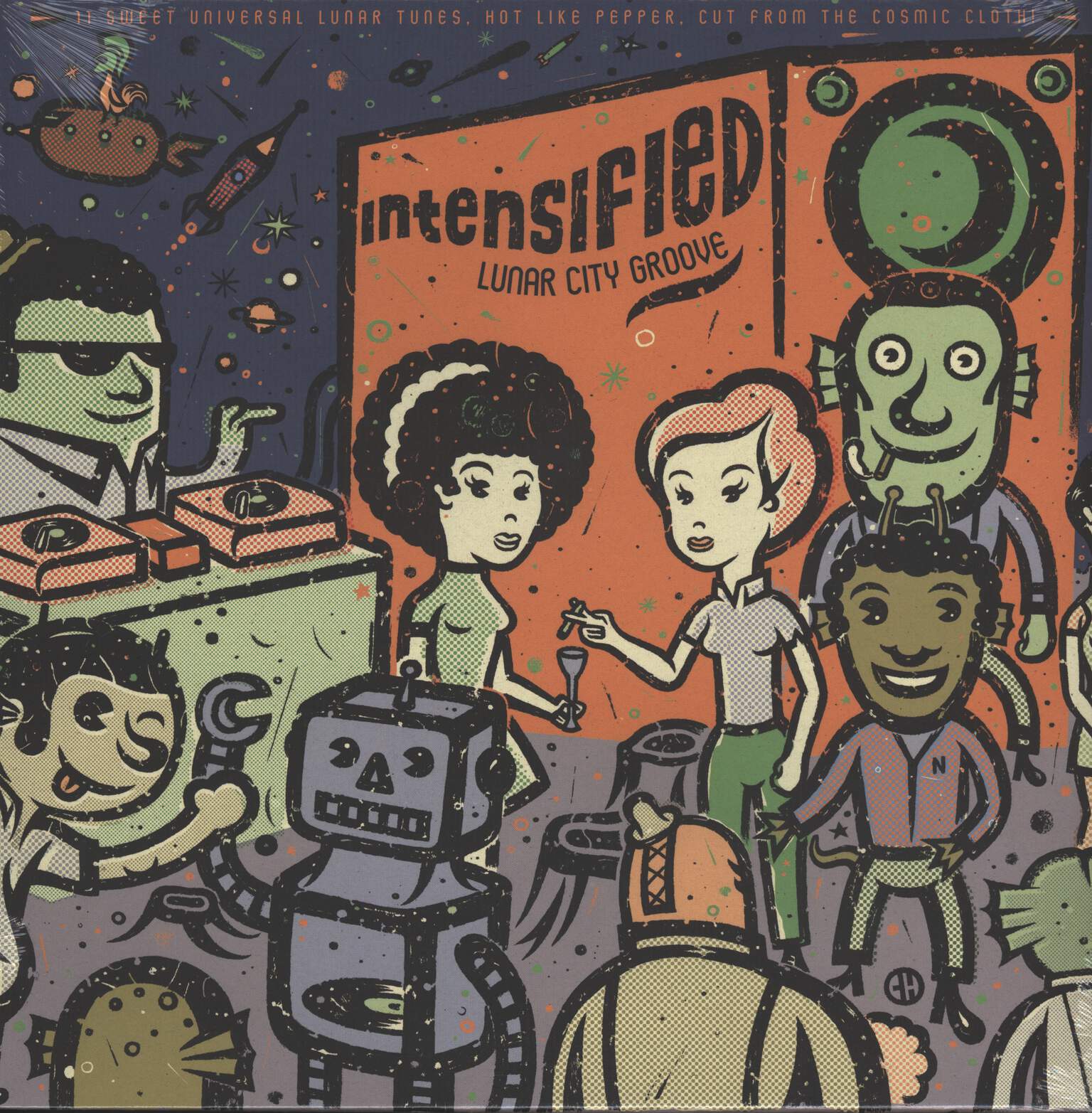 Intensified: Lunar City Groove, LP (Vinyl)