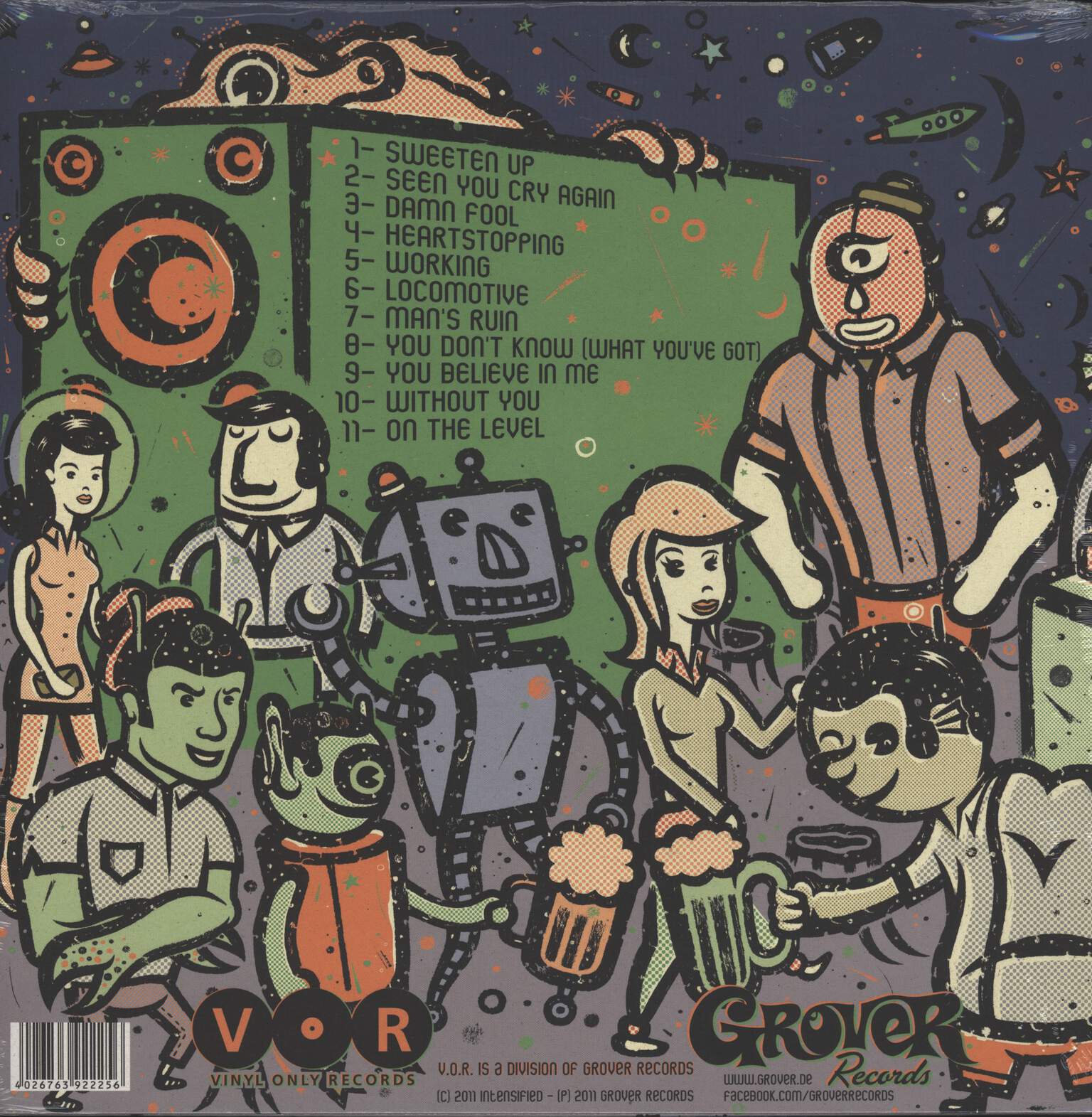 Intensified: Lunar City Groove, LP (Vinyl)