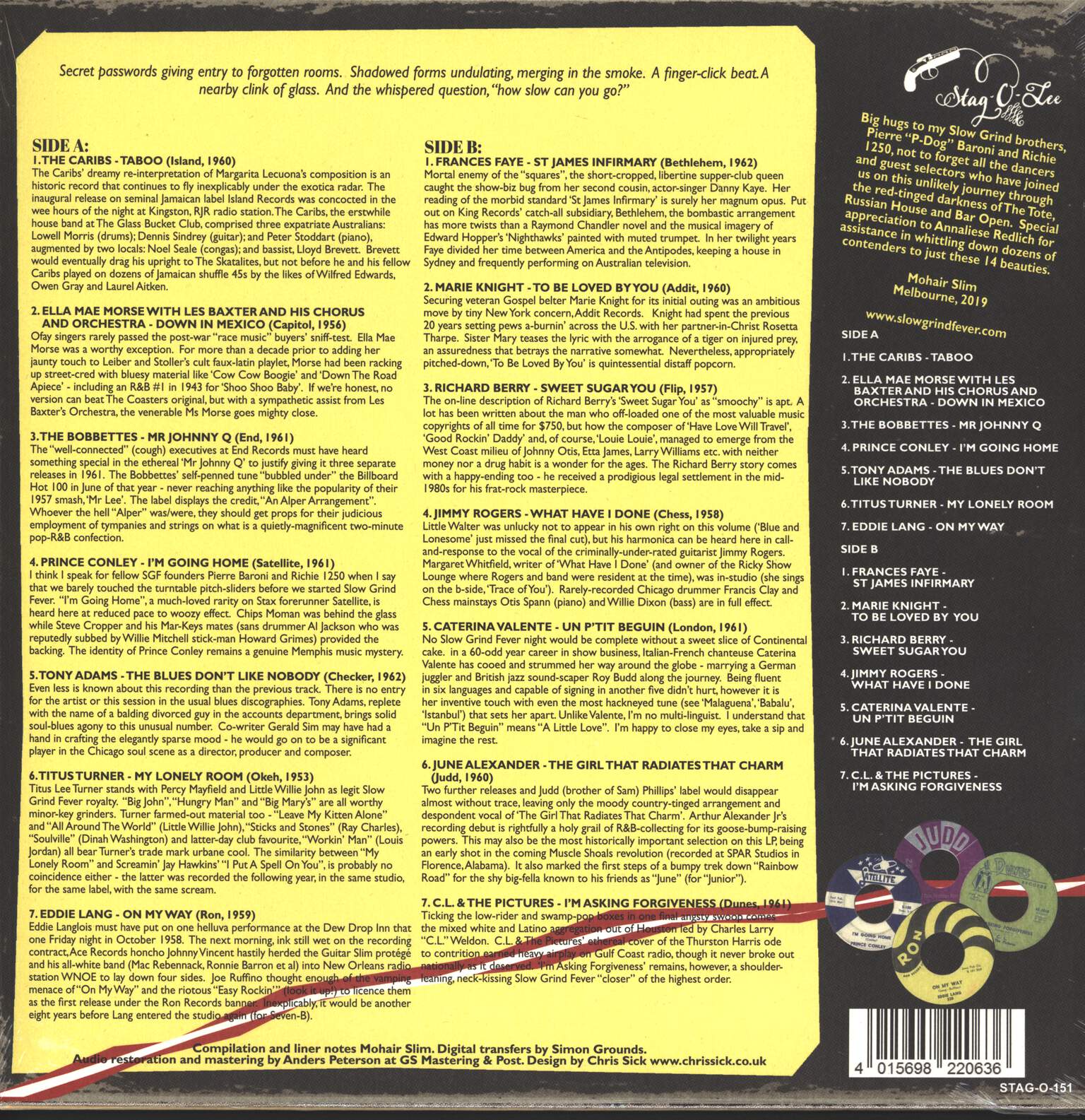 Various: Slow Grind Fever Volume 10, LP (Vinyl)