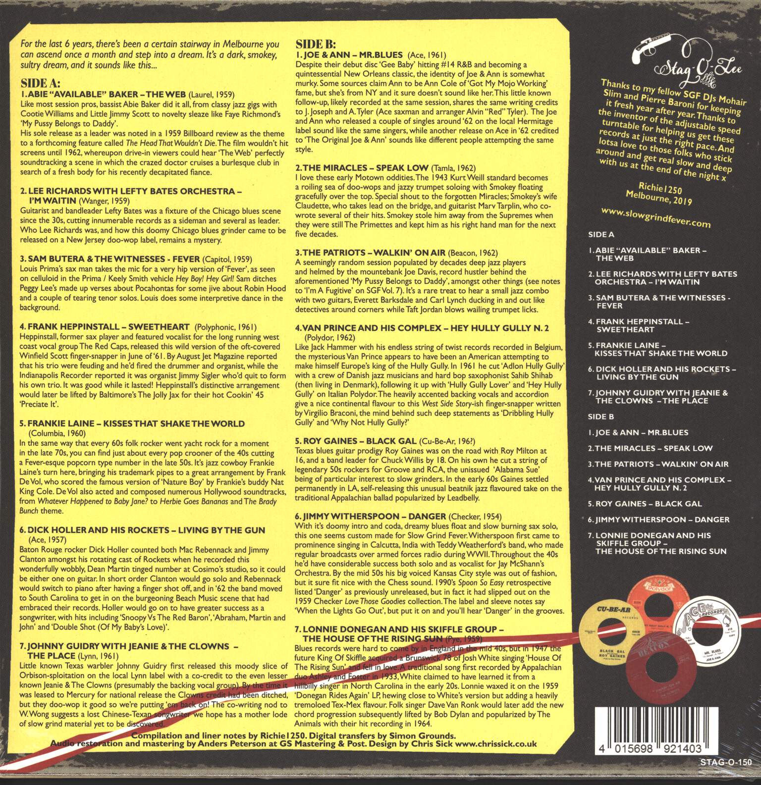 Various: Slow Grind Fever Volume 9, LP (Vinyl)