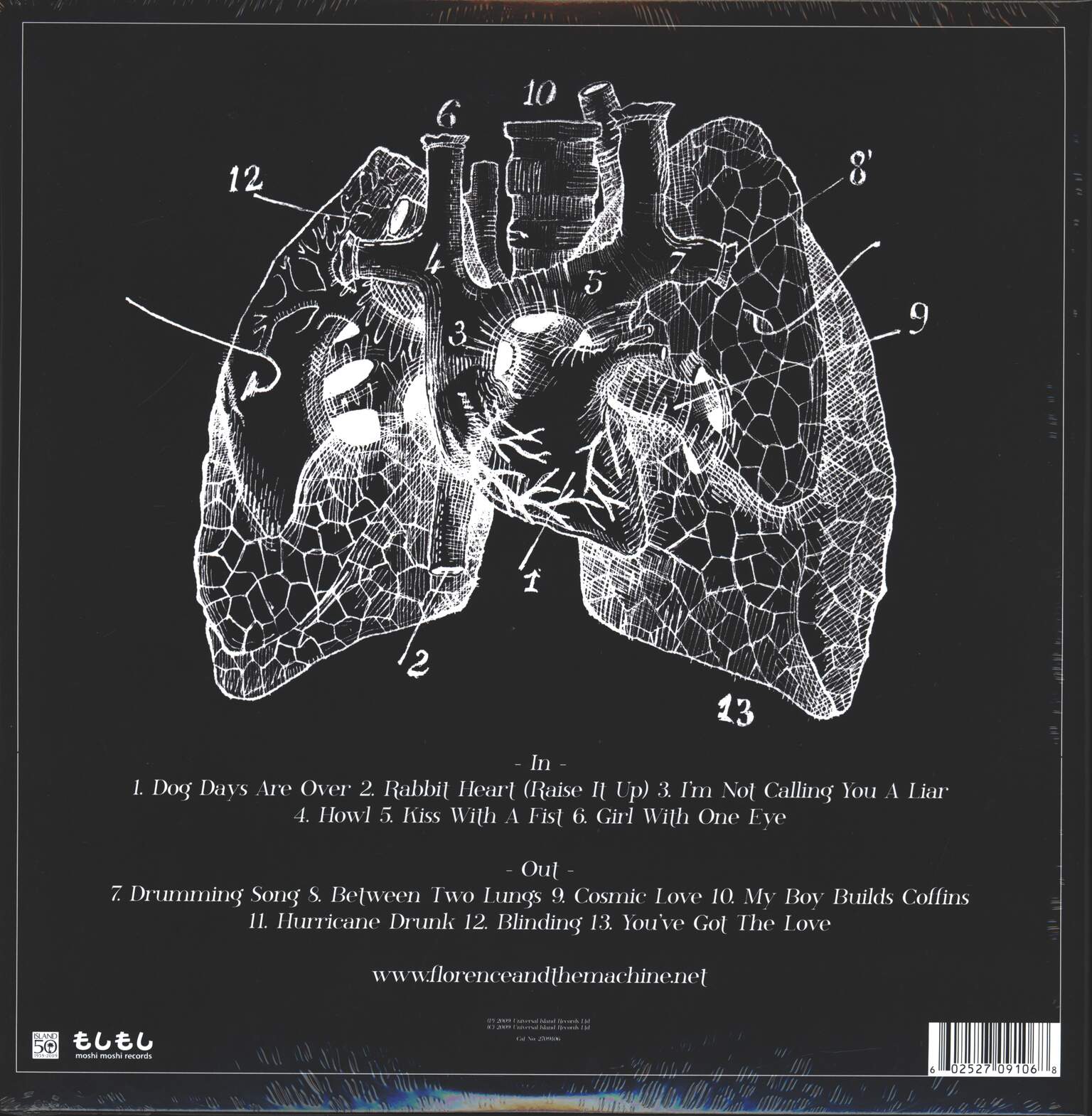 Florence And The Machine: Lungs, LP (Vinyl)