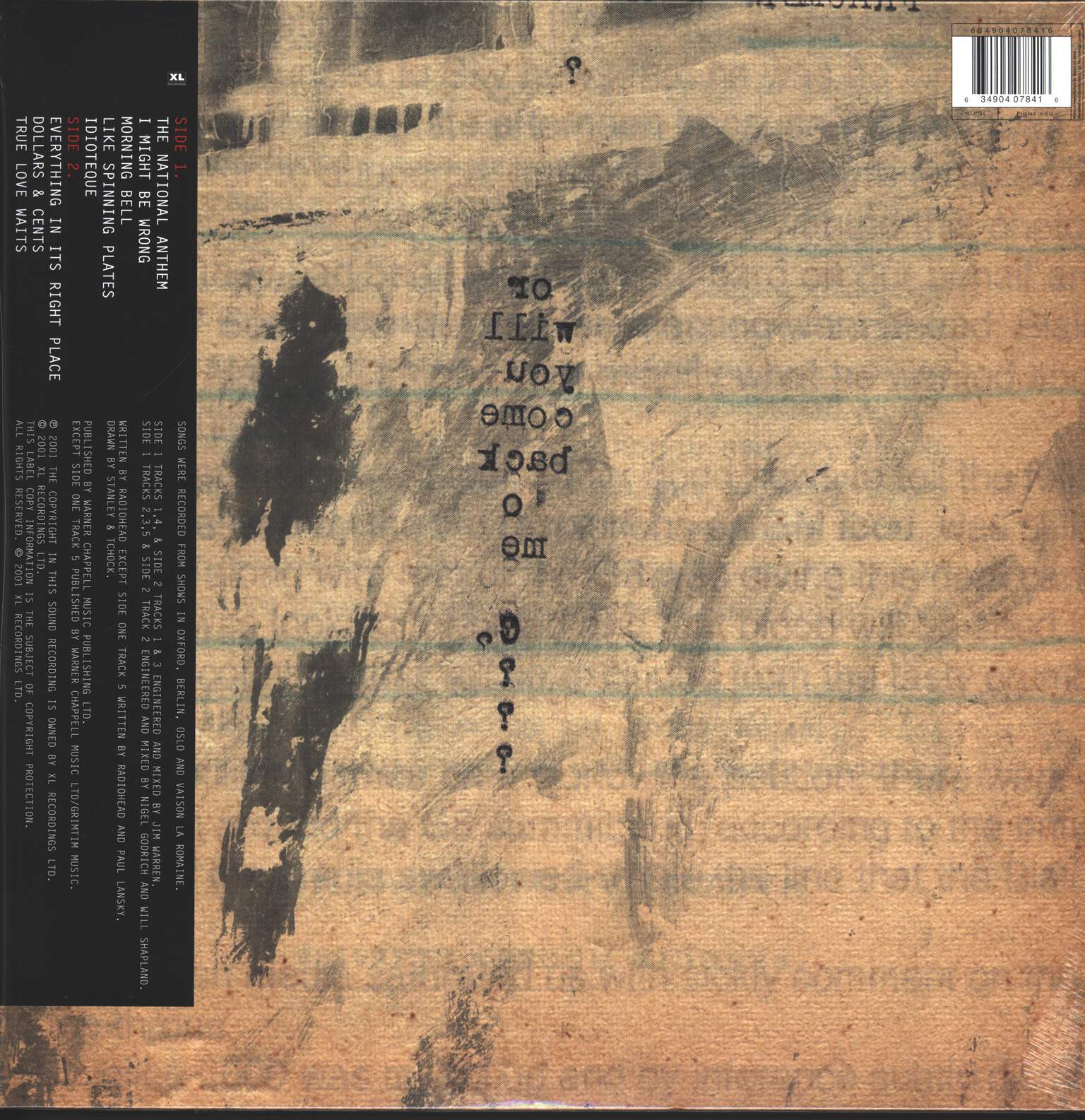 Radiohead: I Might Be Wrong - Live Recordings, LP (Vinyl)