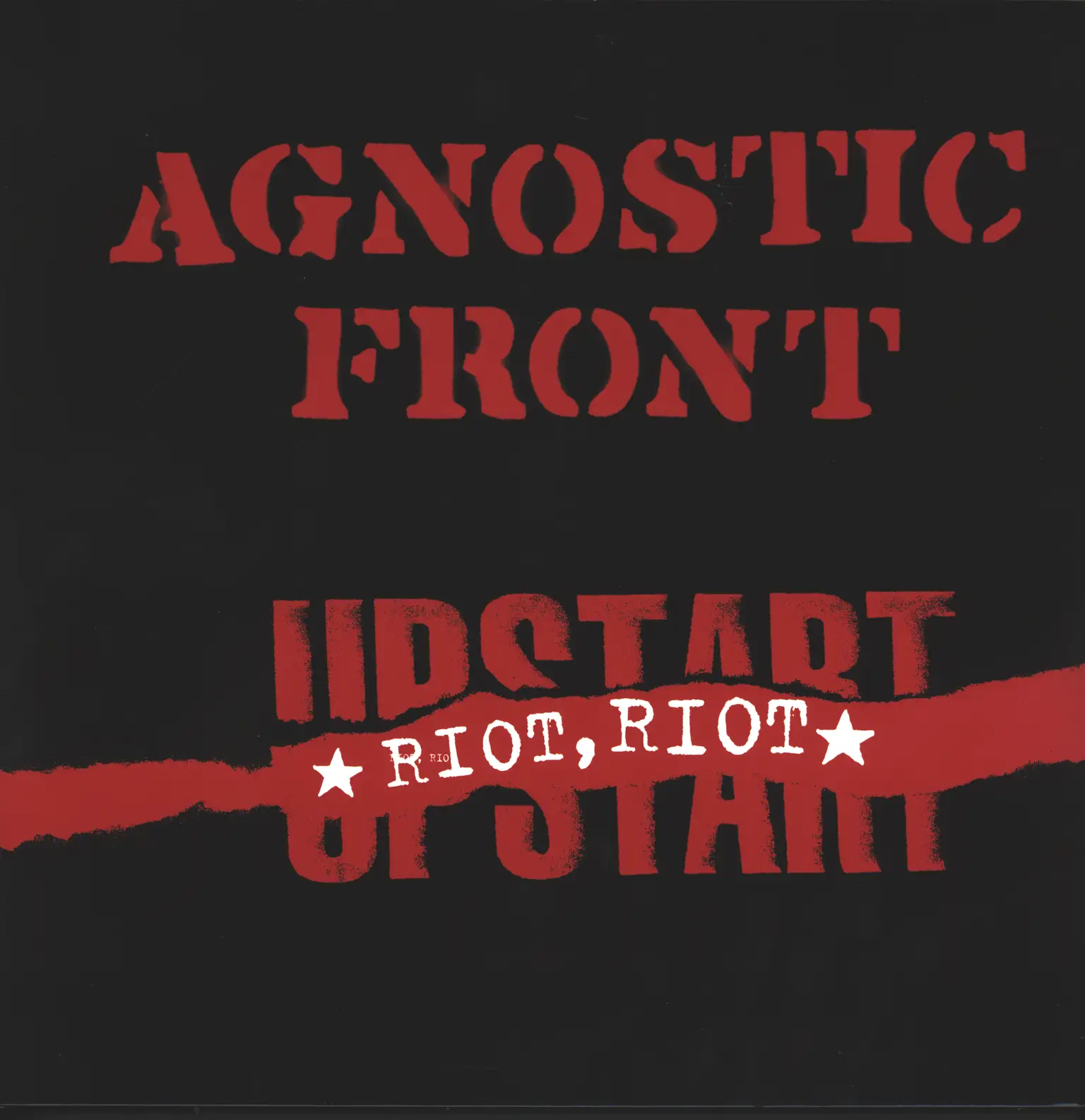 Agnostic Front: Riot Riot Upstart, LP (Vinyl)