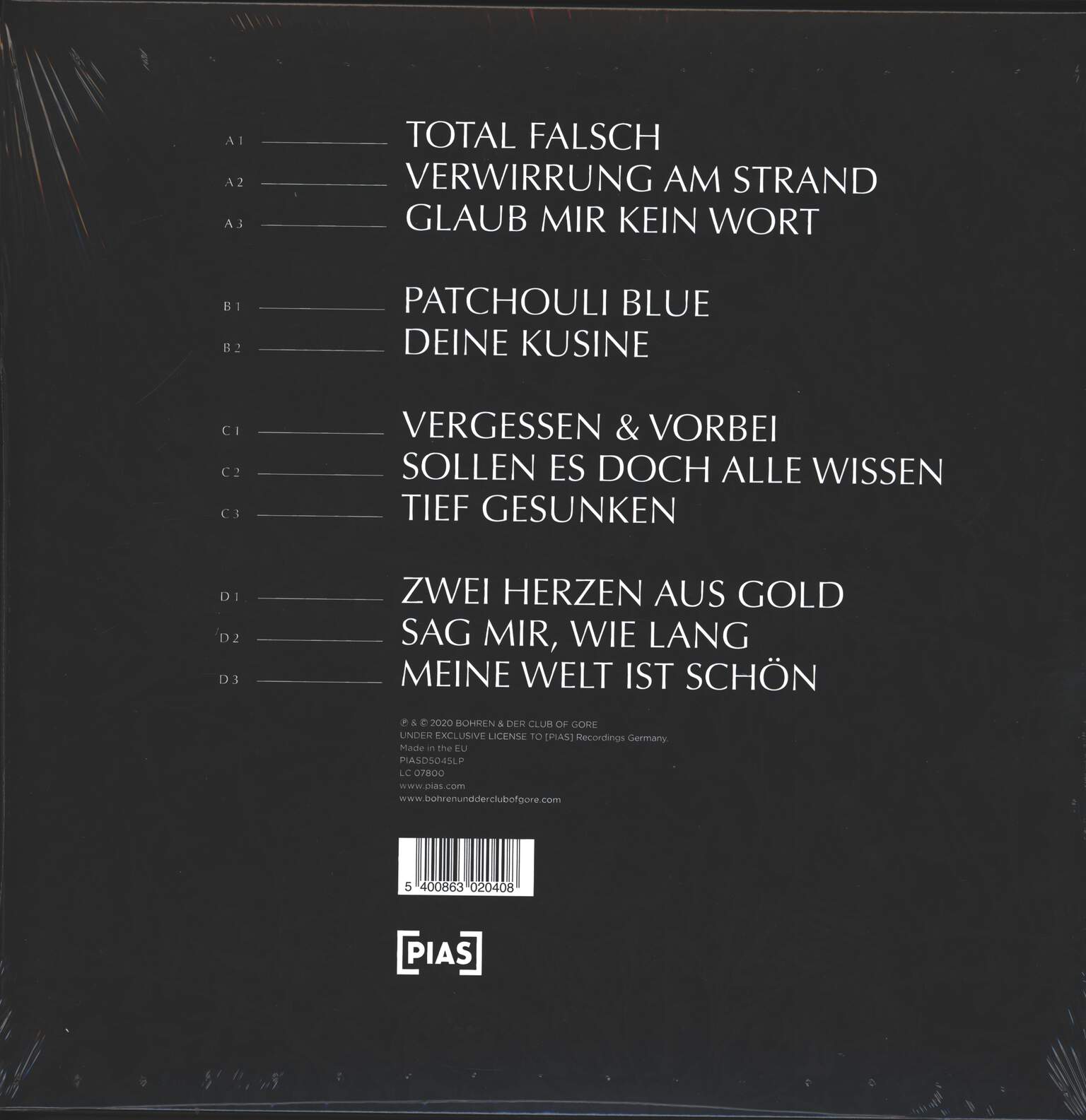 Bohren & Der Club Of Gore: Patchouli Blue, 2×LP (Vinyl)