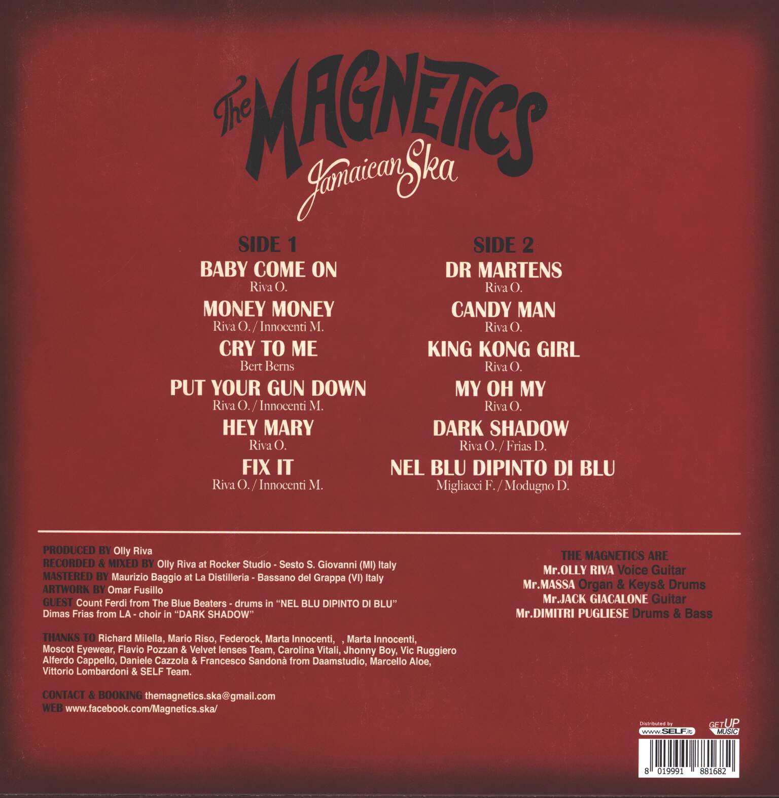 The Magnetics: Jamaican Ska, LP (Vinyl)
