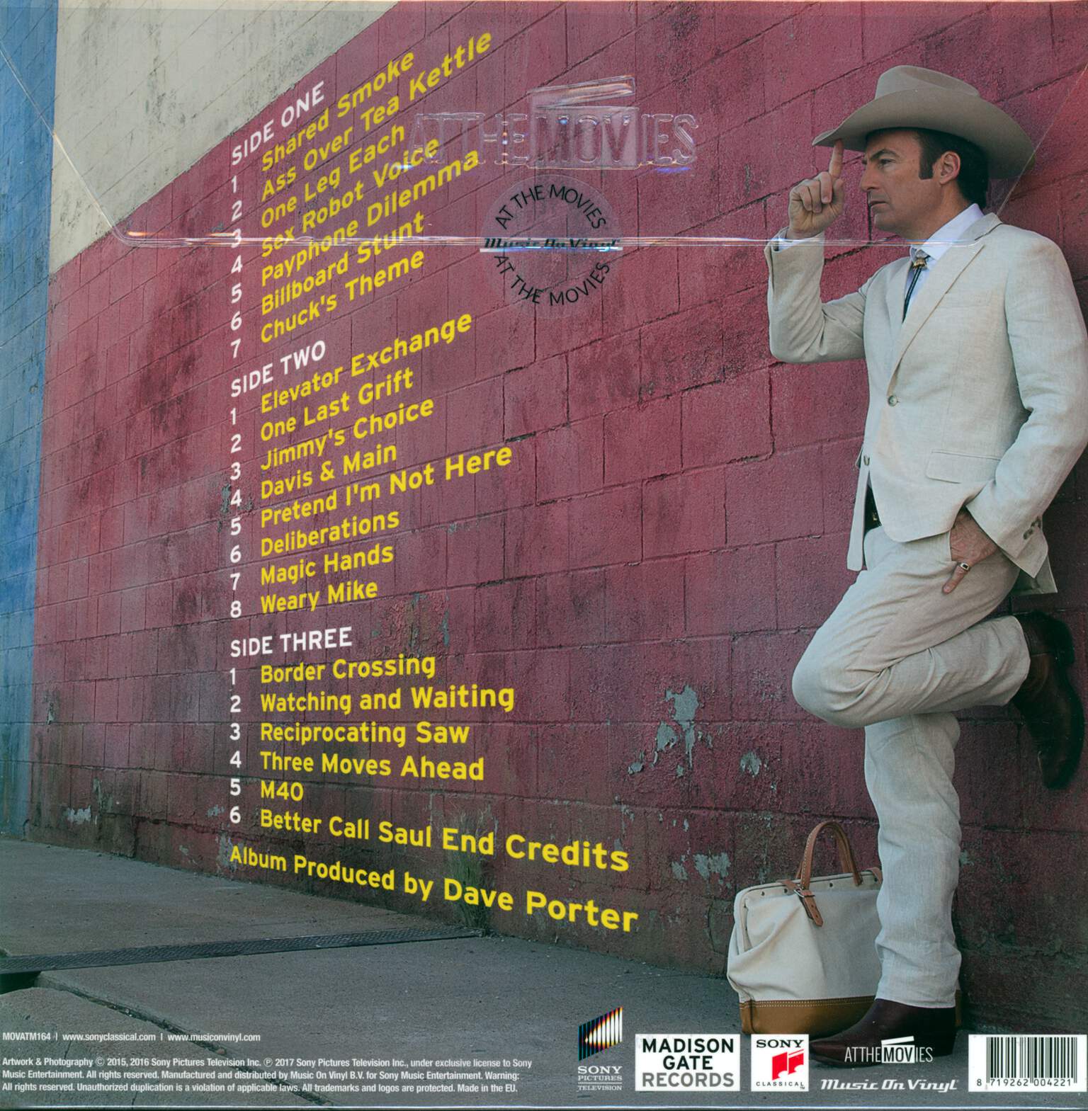 Dave Porter: Better Call Saul (Original Score From The Television Series 1 & 2), 2×LP (Vinyl)