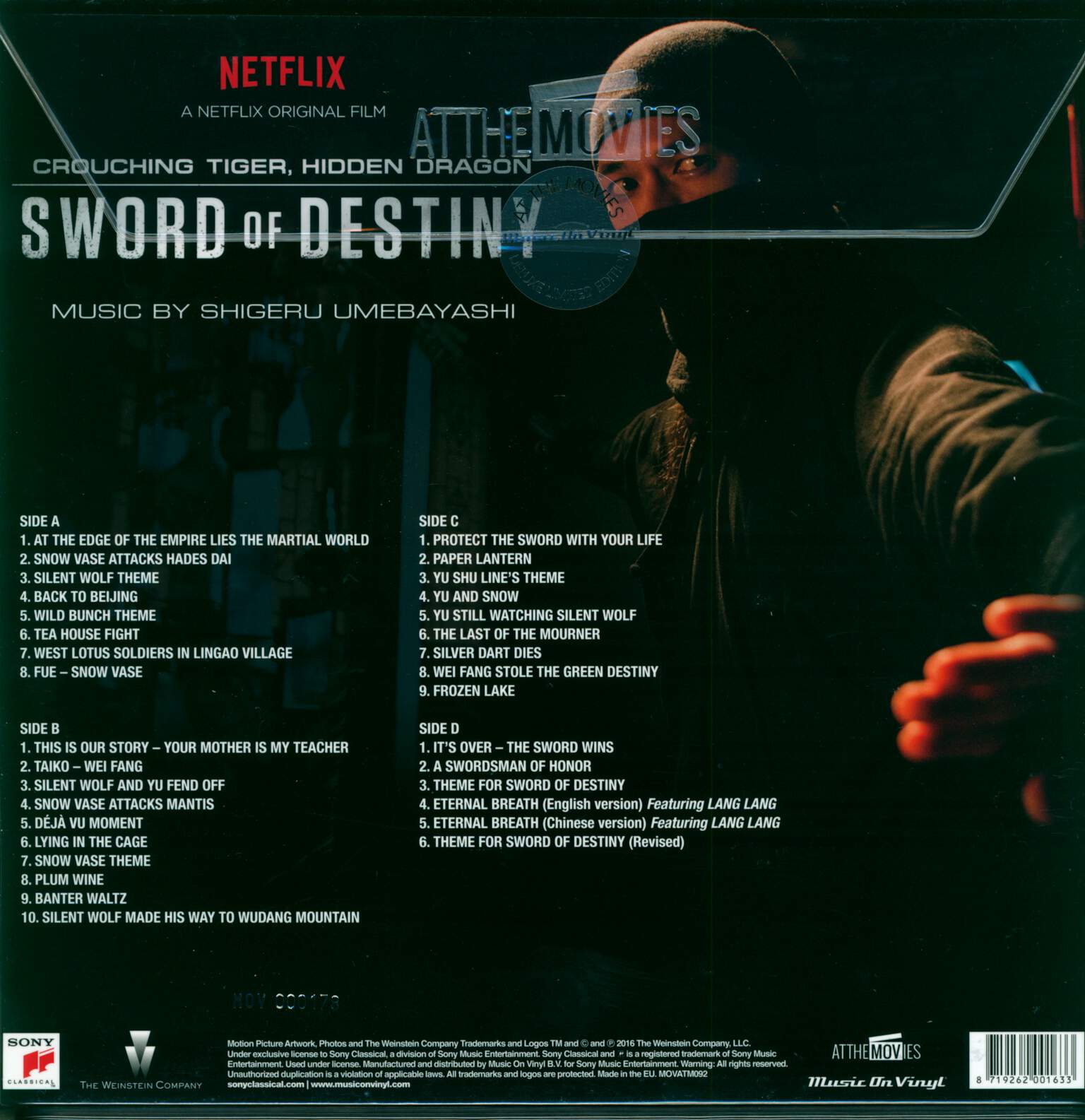 Shigeru Umebayashi: Sword Of Destiny, 2×LP (Vinyl)