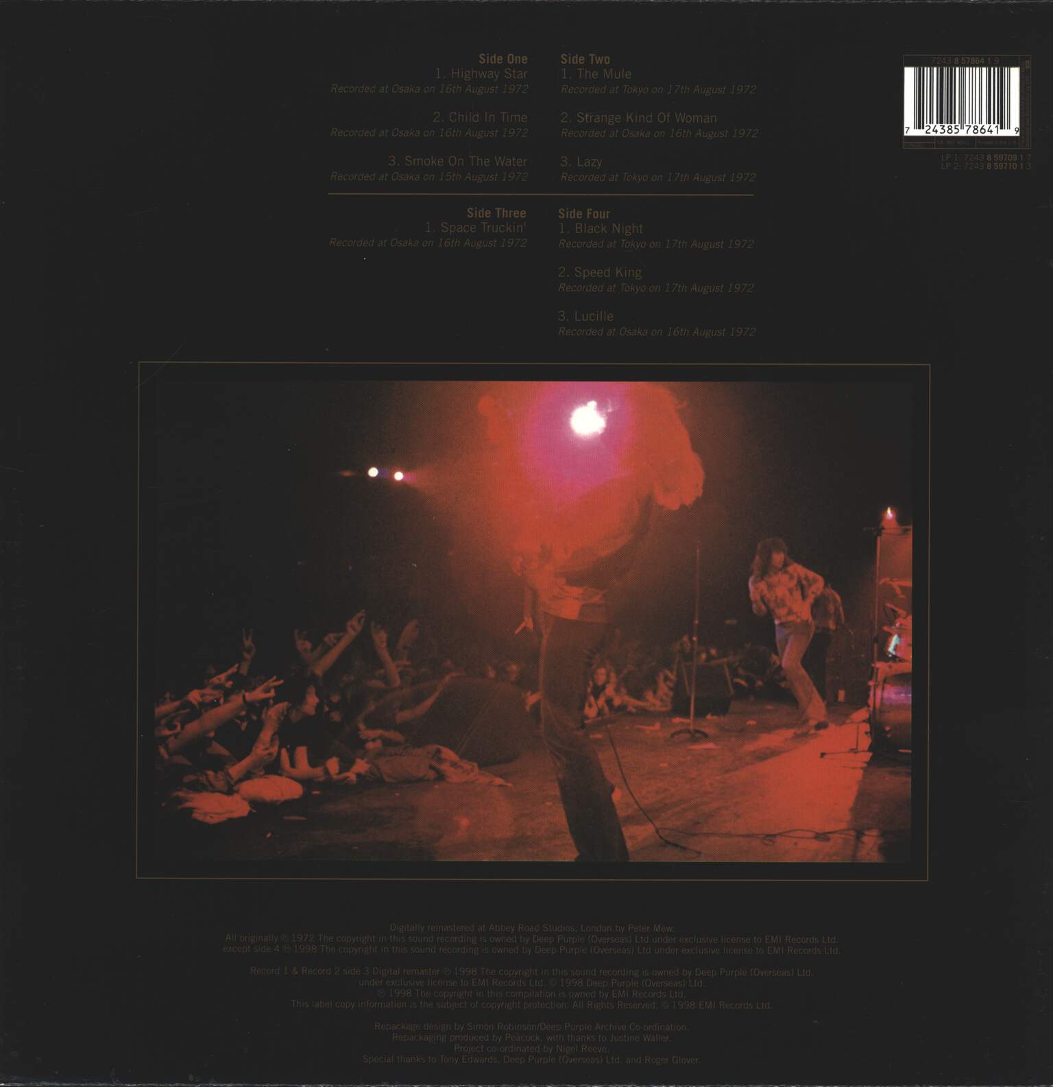 Deep Purple: Made In Japan, 2×LP (Vinyl)