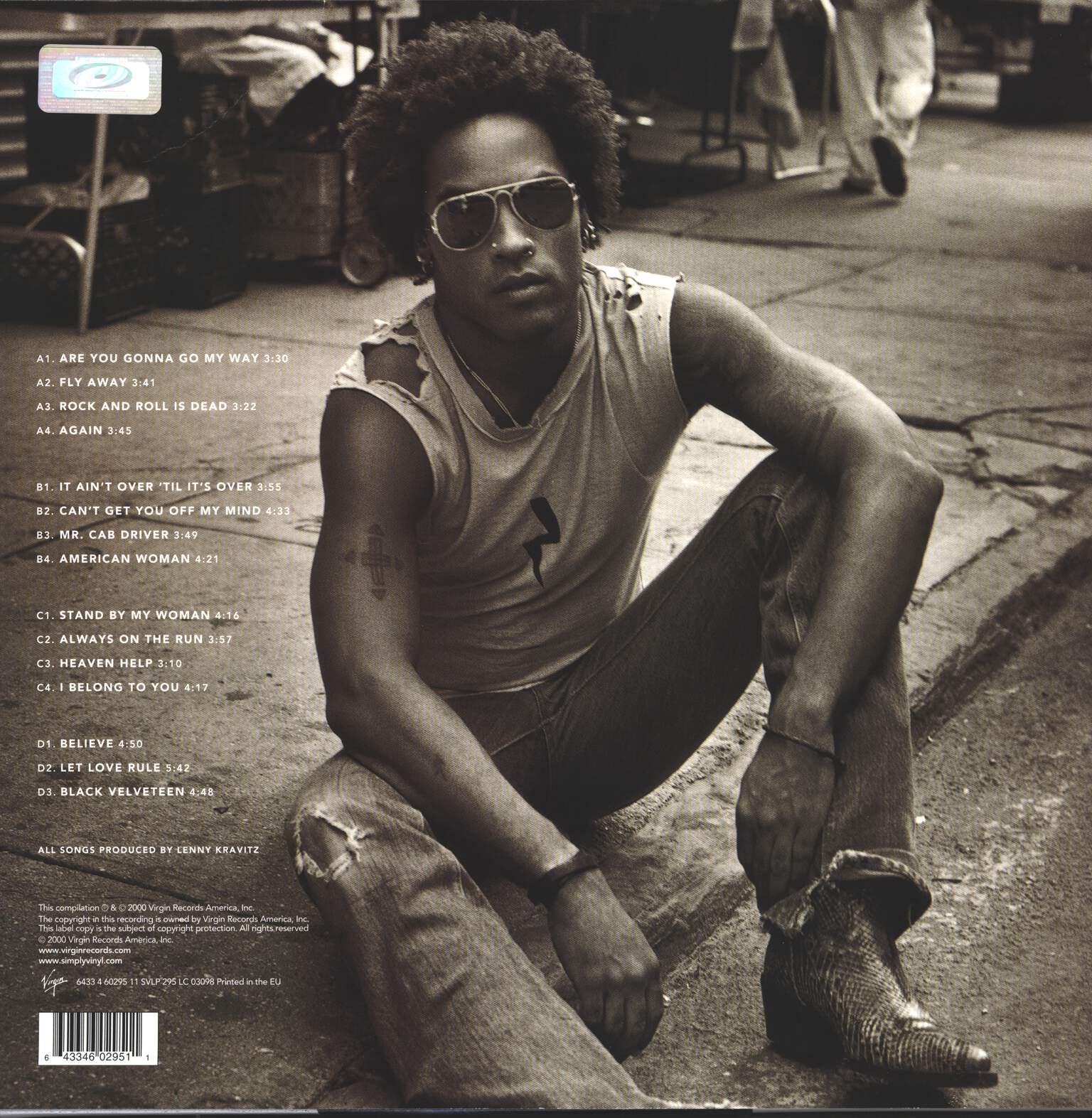 Lenny Kravitz: Greatest Hits, 2×LP (Vinyl)