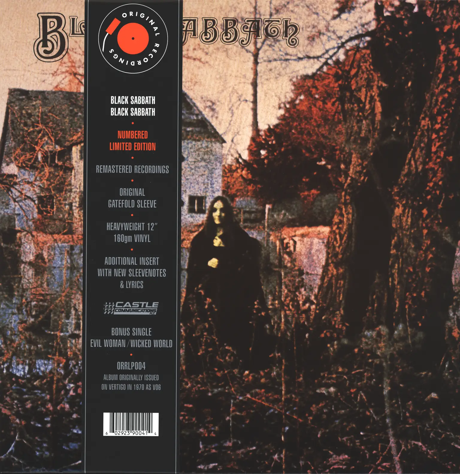 Black Sabbath: Black Sabbath, LP (Vinyl)