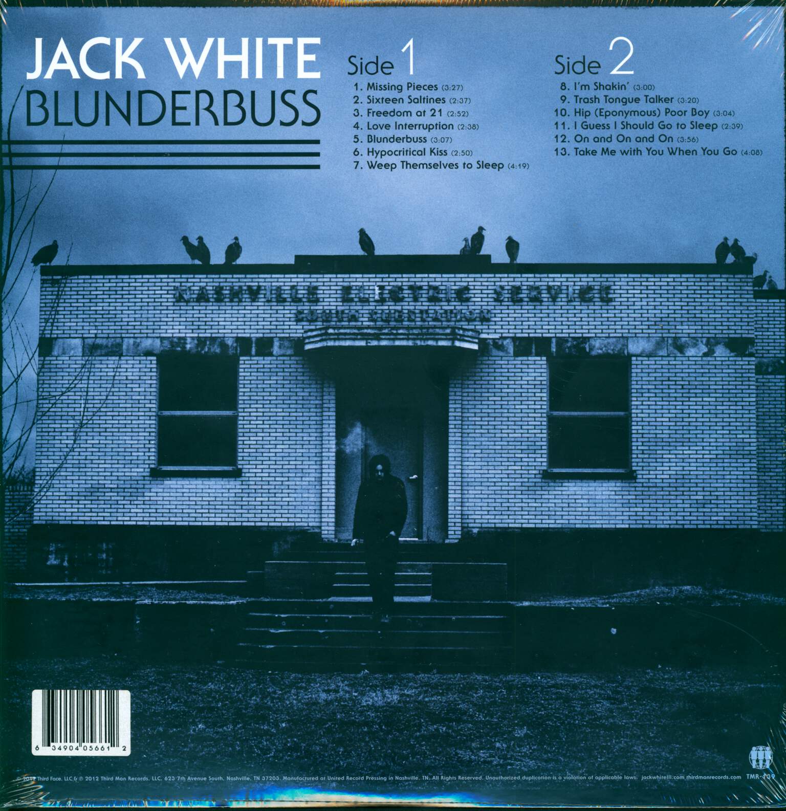 Jack White: Blunderbuss, LP (Vinyl)