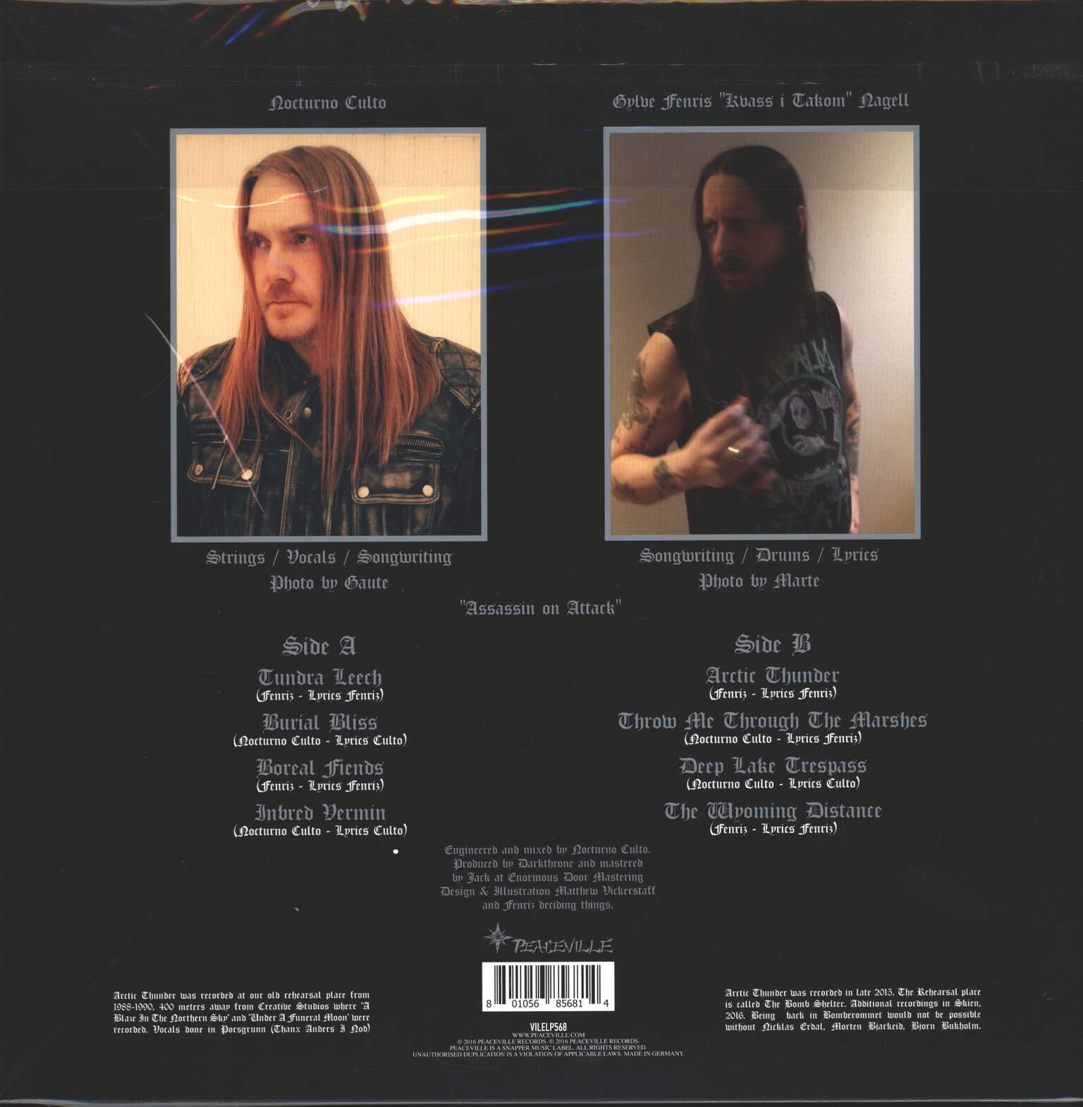 Darkthrone: Arctic Thunder, LP (Vinyl)