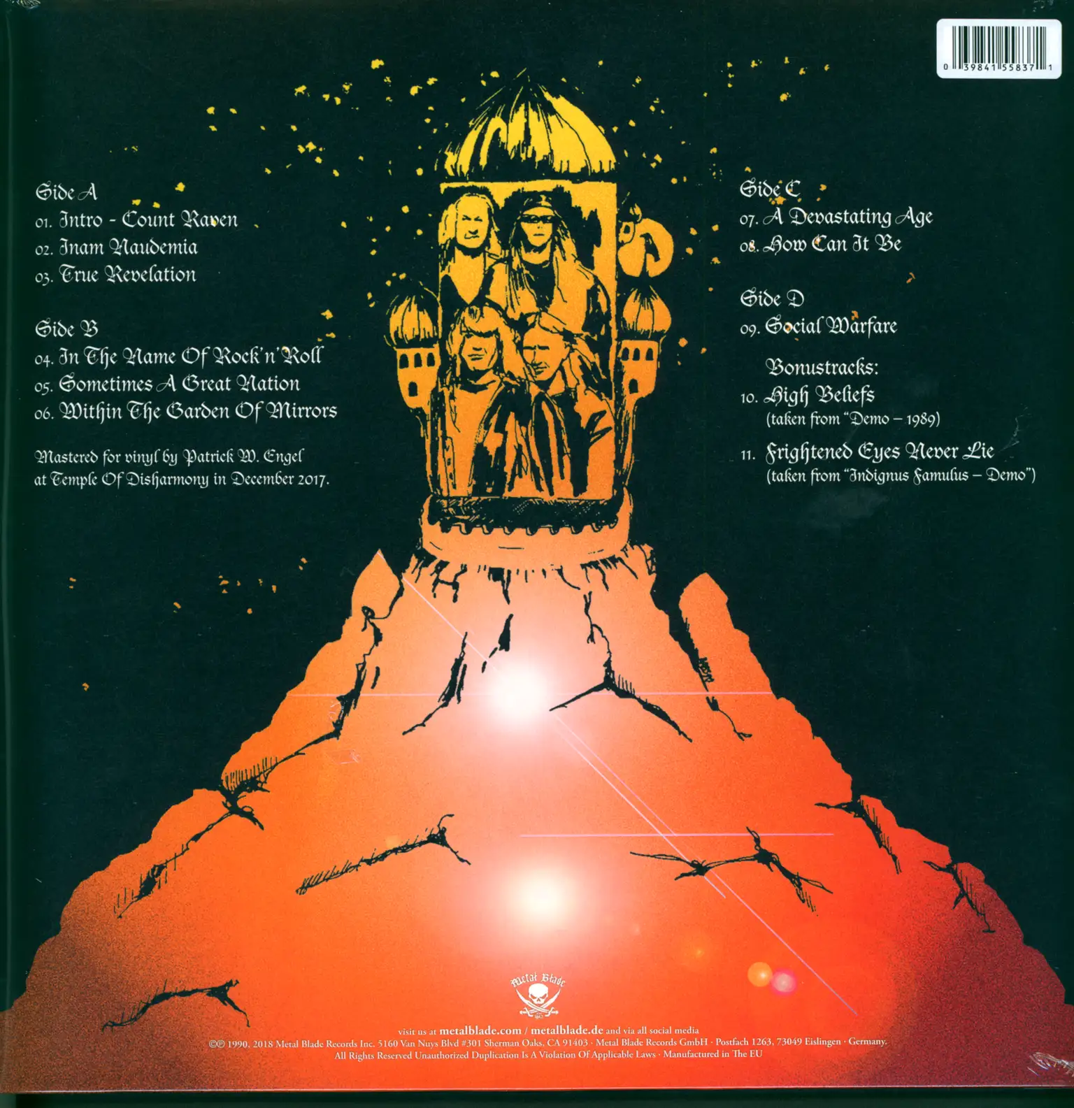 Count Raven: Storm Warning, 2×LP (Vinyl)