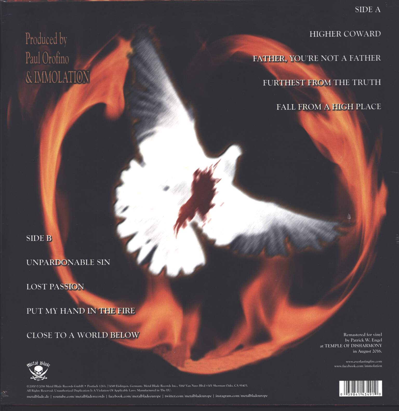 Immolation: Close To A World Below, LP (Vinyl)