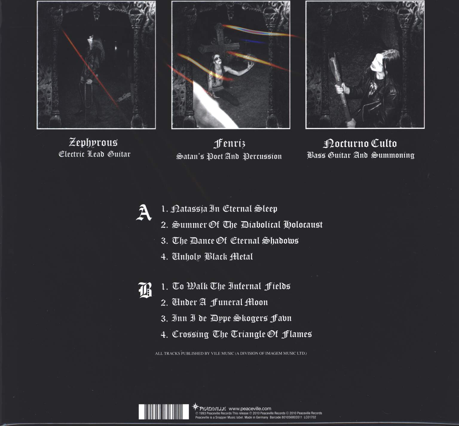 Darkthrone: Under A Funeral Moon, LP (Vinyl)