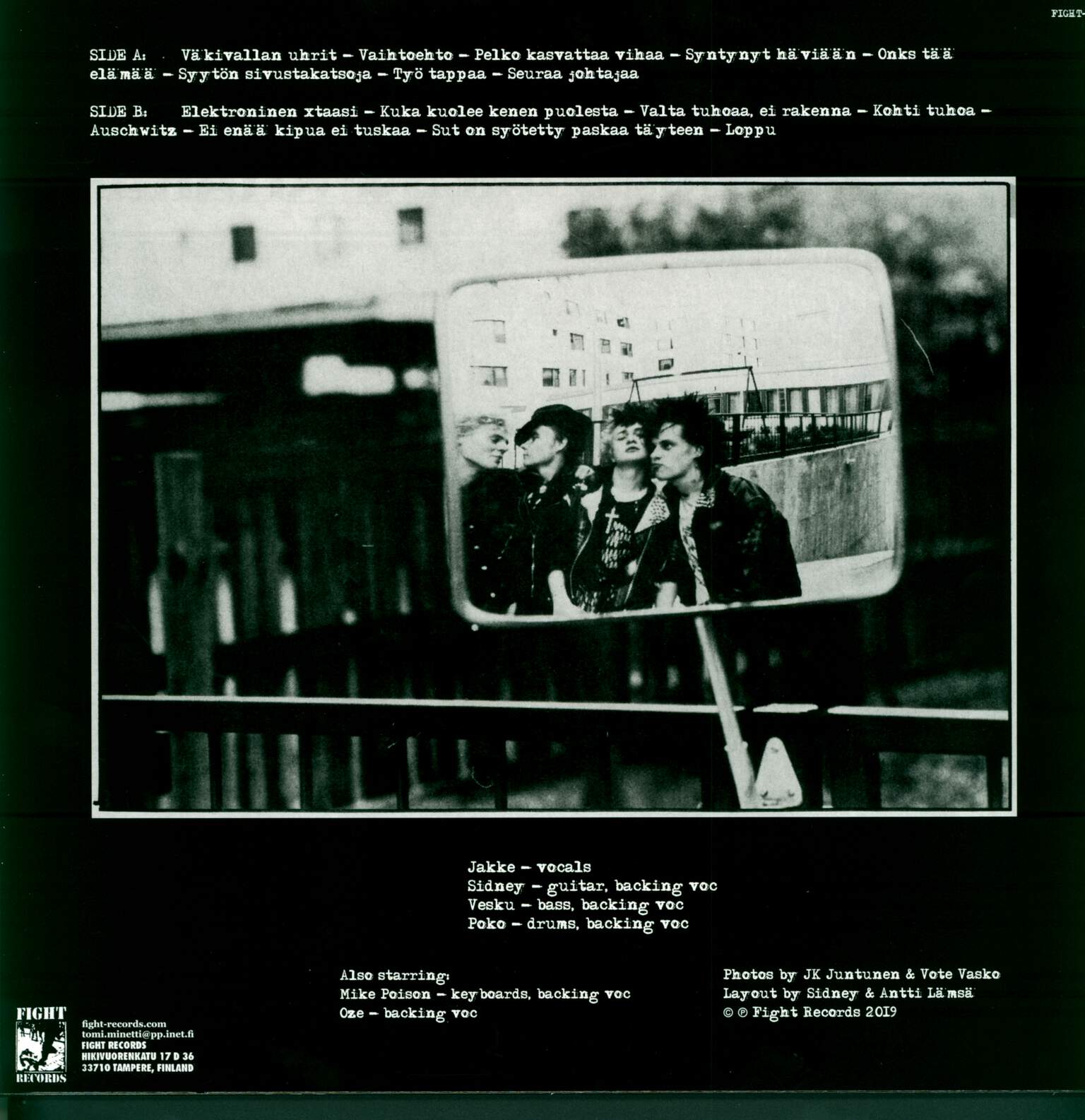 Kaaos: Ei Enää Kipua Ei Tuskaa, LP (Vinyl)