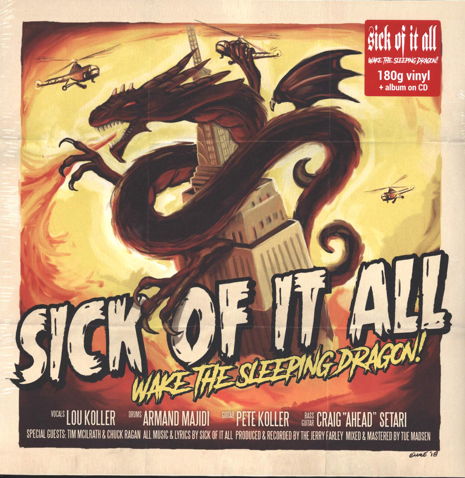 Sick Of It All: Wake The Sleeping Dragon!, LP (Vinyl)