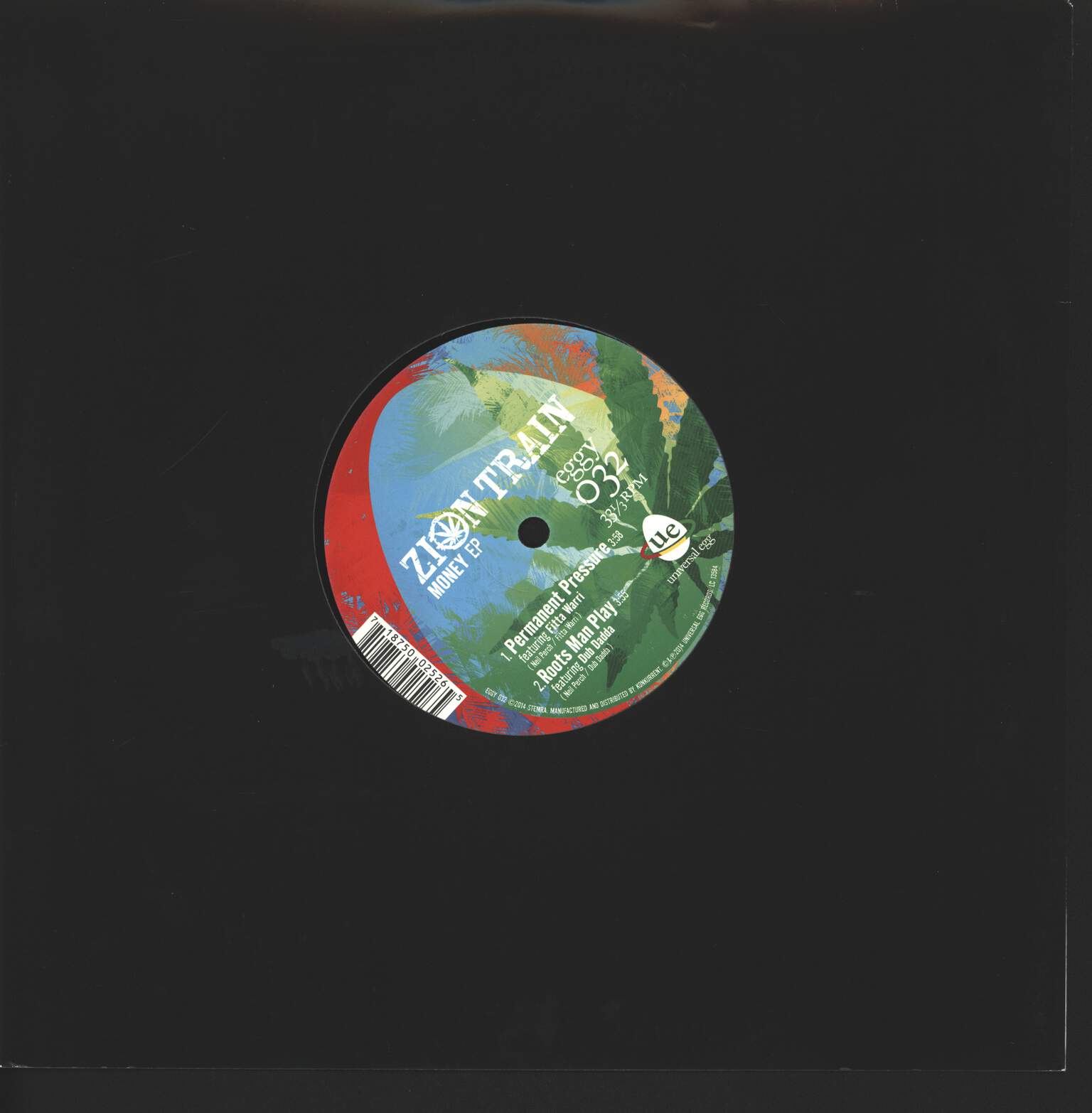 Zion Train: Money, 10" Vinyl EP
