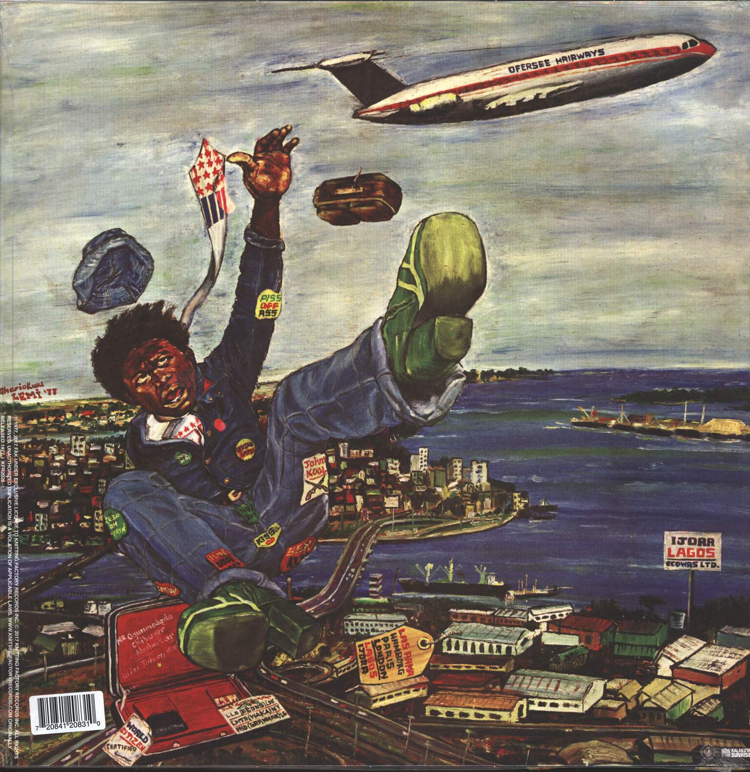 Fela Kuti: J.J.D (Johnny Just Drop!!) - Live!! At Kalakuta Republik, LP (Vinyl)