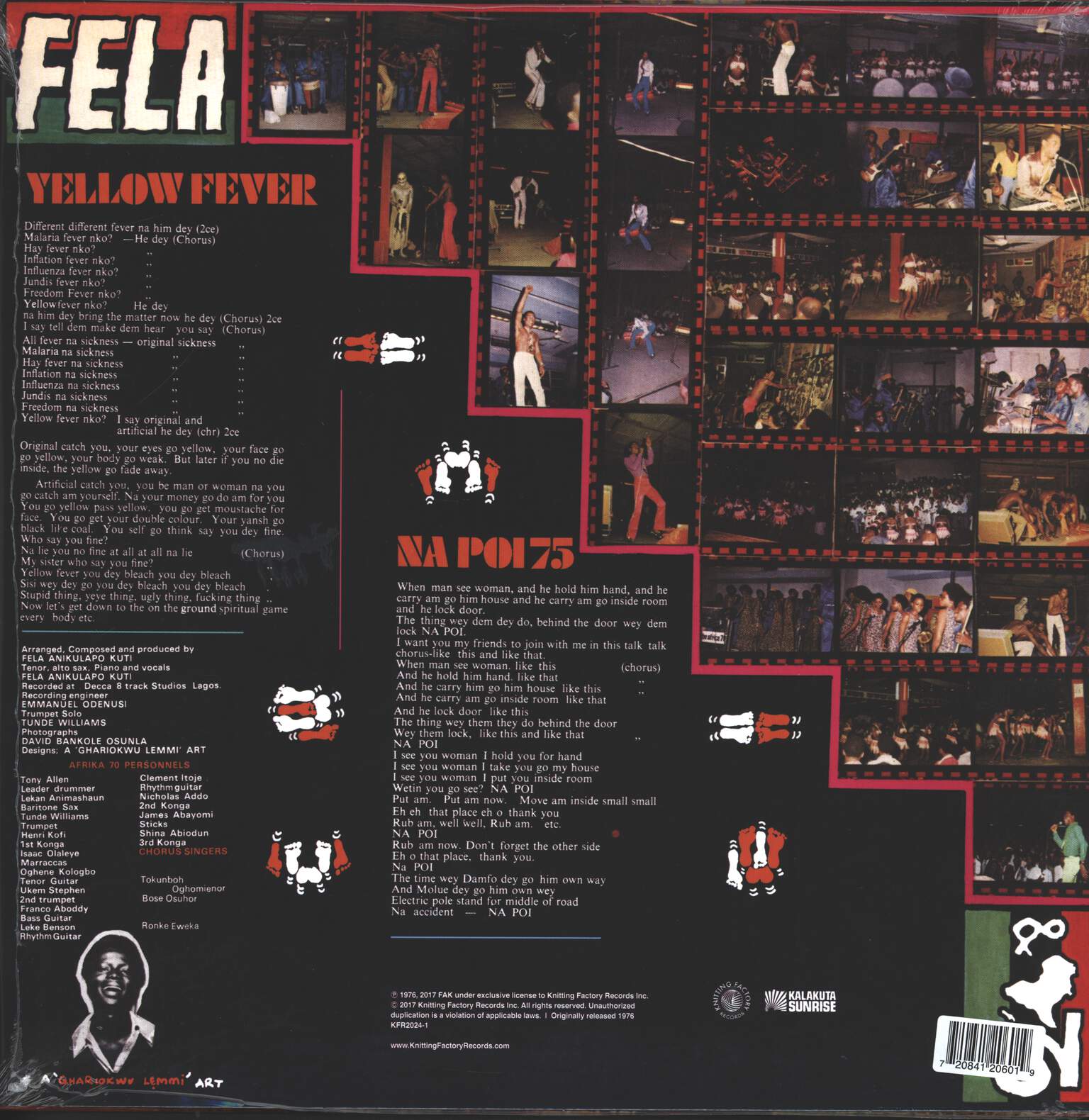 Fela Kuti: Yellow Fever, LP (Vinyl)