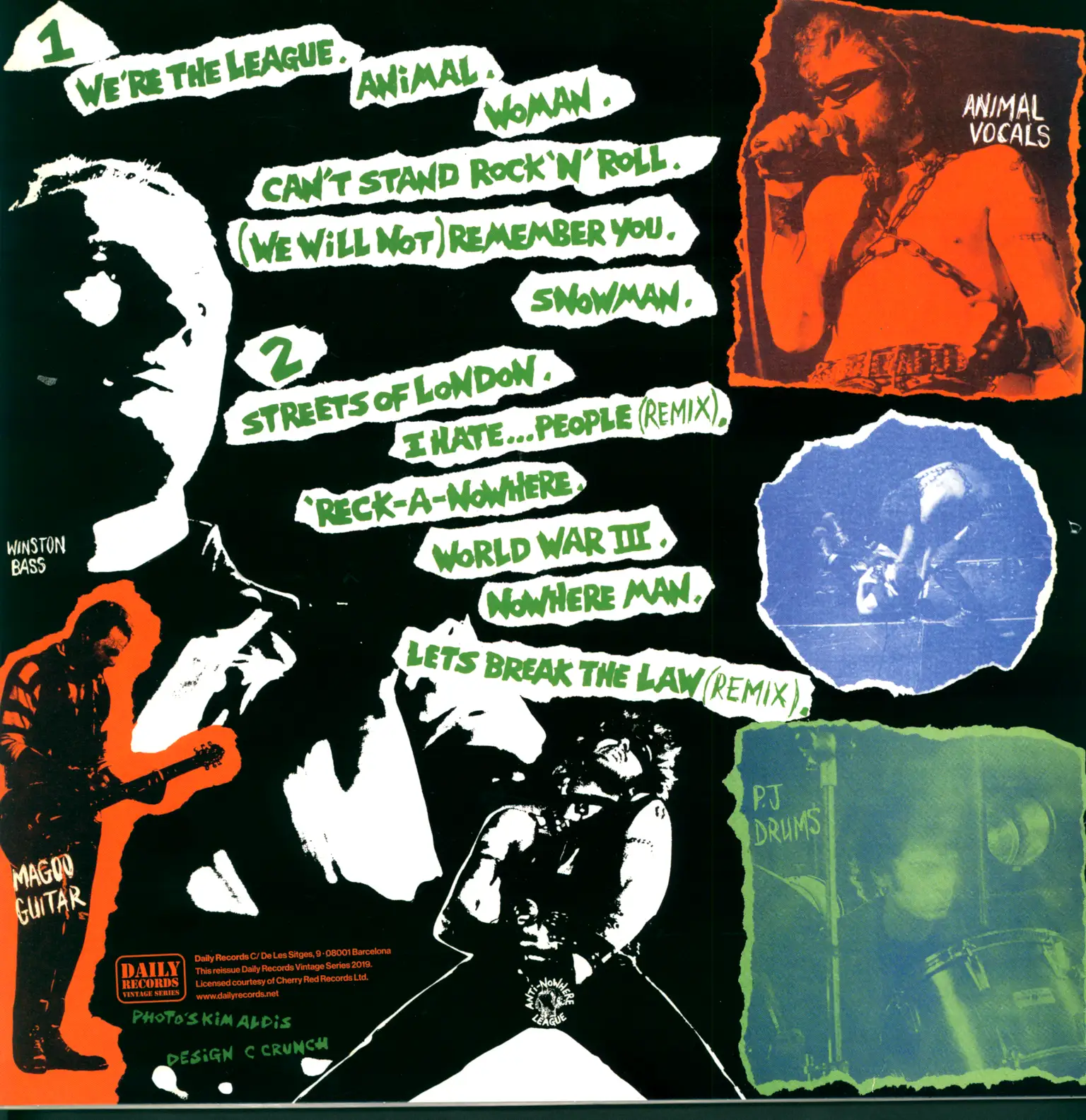 Anti-Nowhere League: We Are...The League, LP (Vinyl)