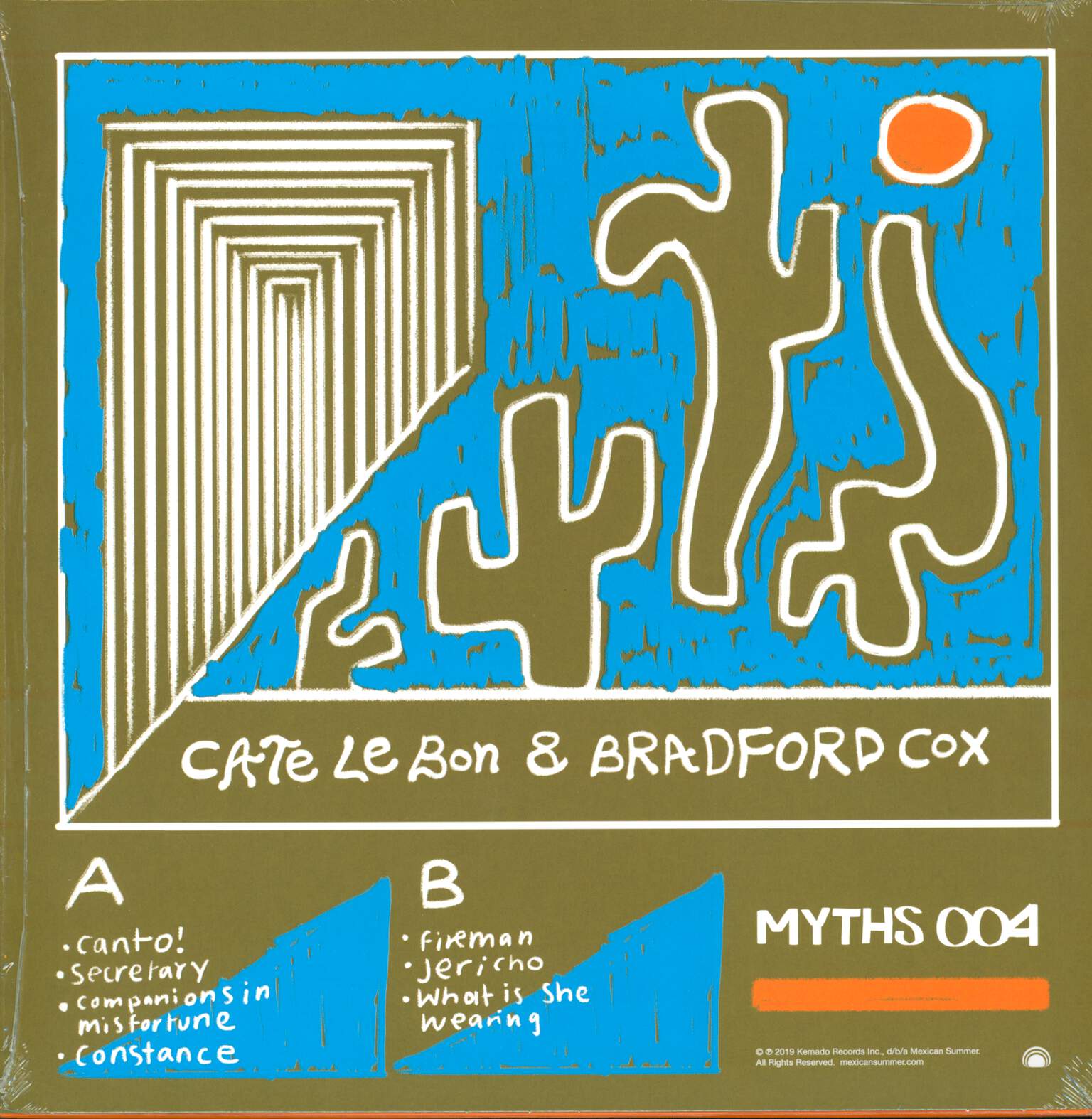 Cate Le Bon: Myths 004, 12" Maxi Single (Vinyl)