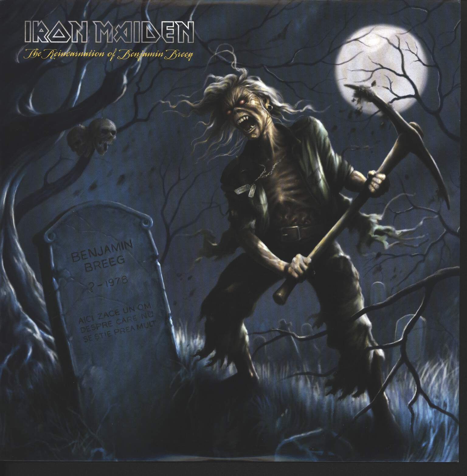 Iron Maiden: The Reincarnation Of Benjamin Breeg, 10" Vinyl EP