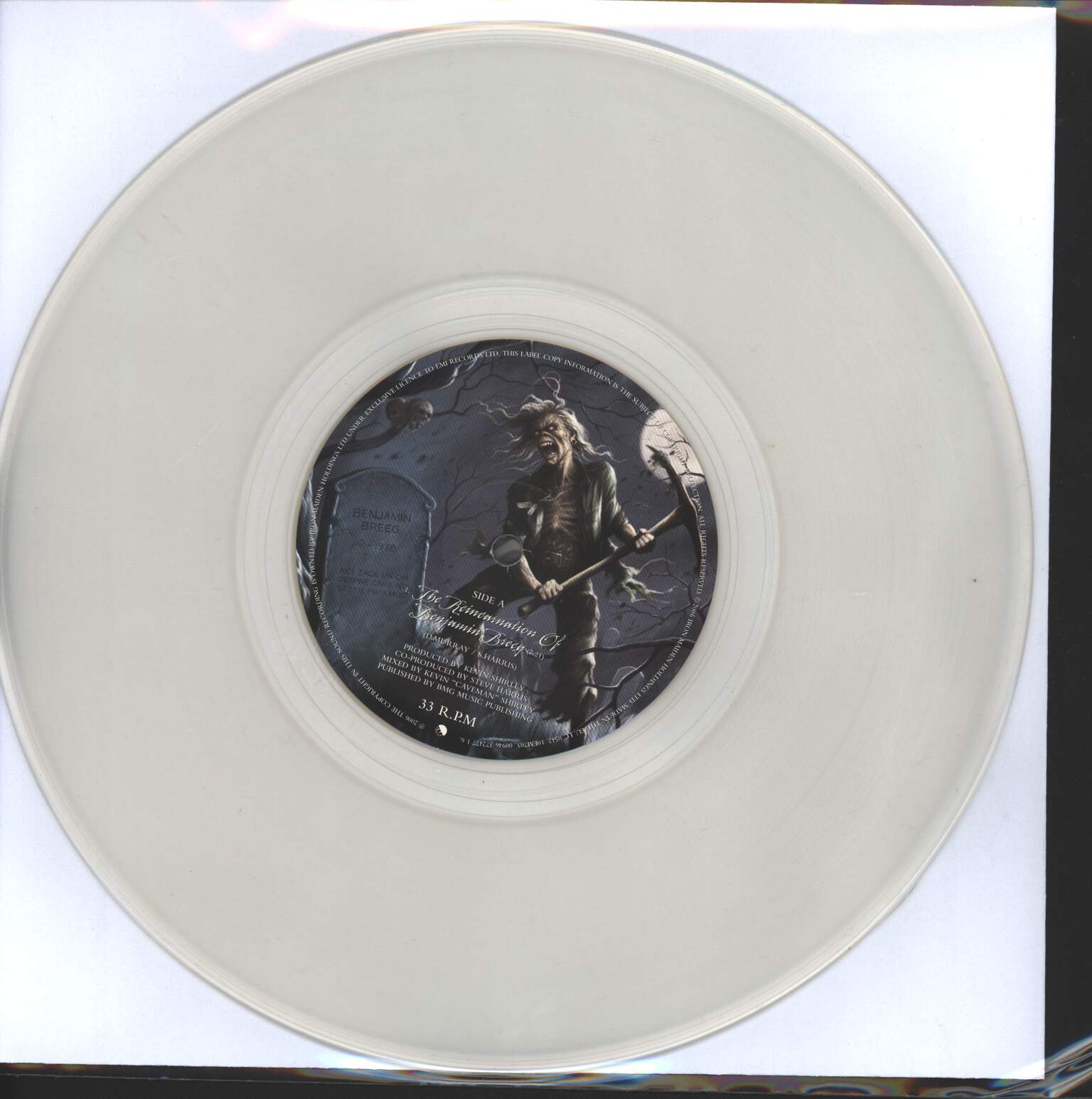 Iron Maiden: The Reincarnation Of Benjamin Breeg, 10" Vinyl EP