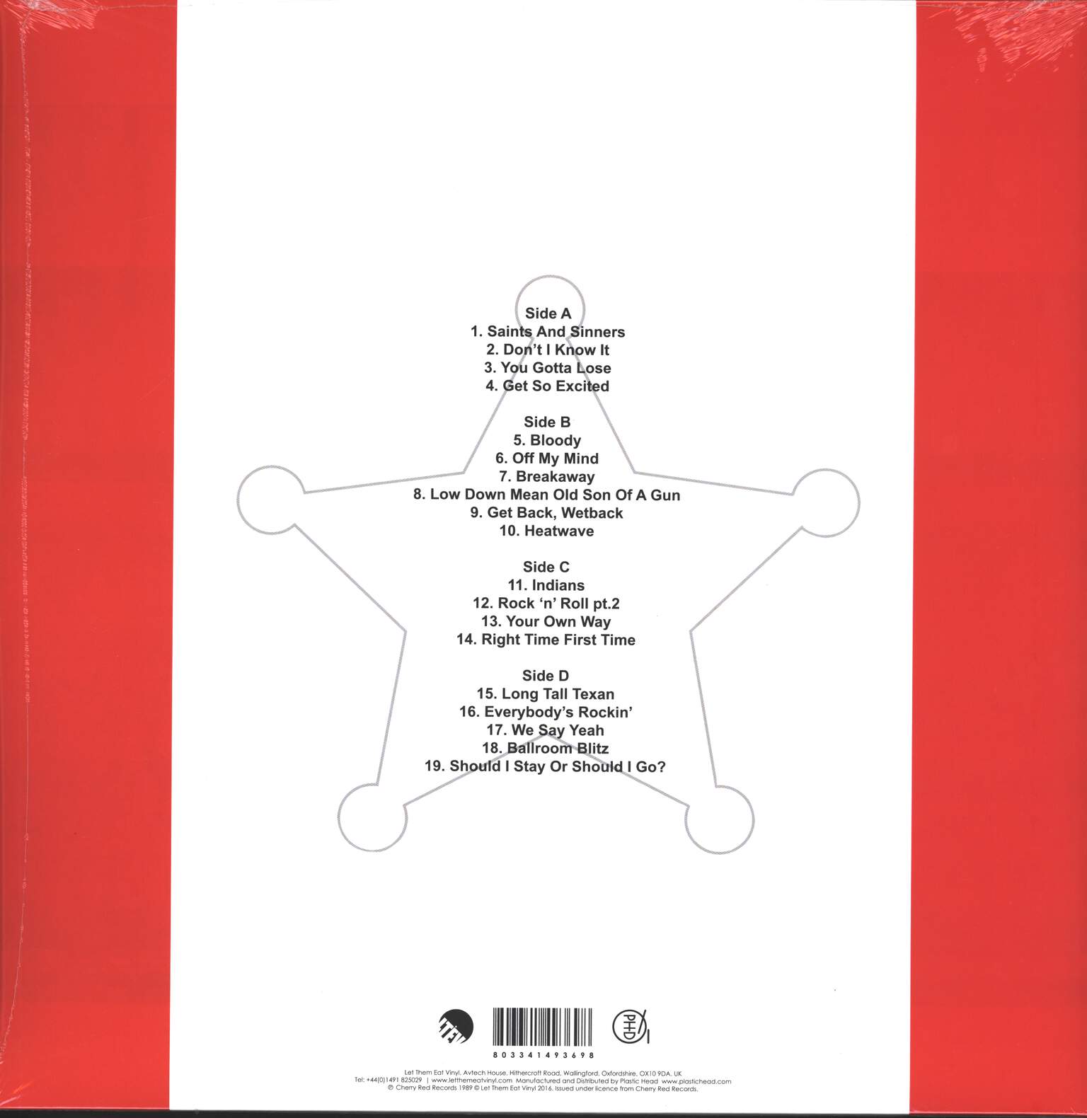 Long Tall Texans: Five Beans In The Wheel, 2×LP (Vinyl)