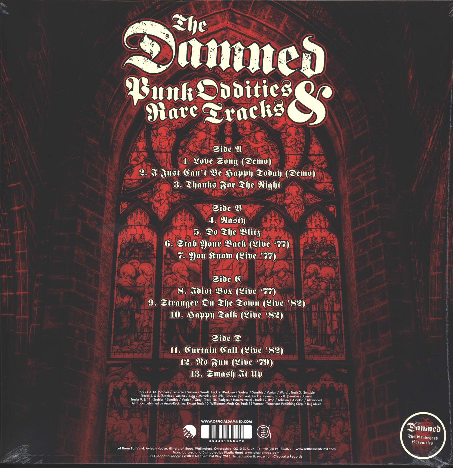 The Damned: Punk Oddities & Rare Tracks, 2×LP (Vinyl)