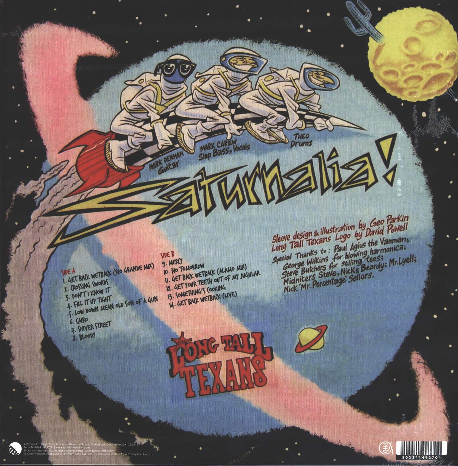 Long Tall Texans: Saturnalia!, LP (Vinyl)