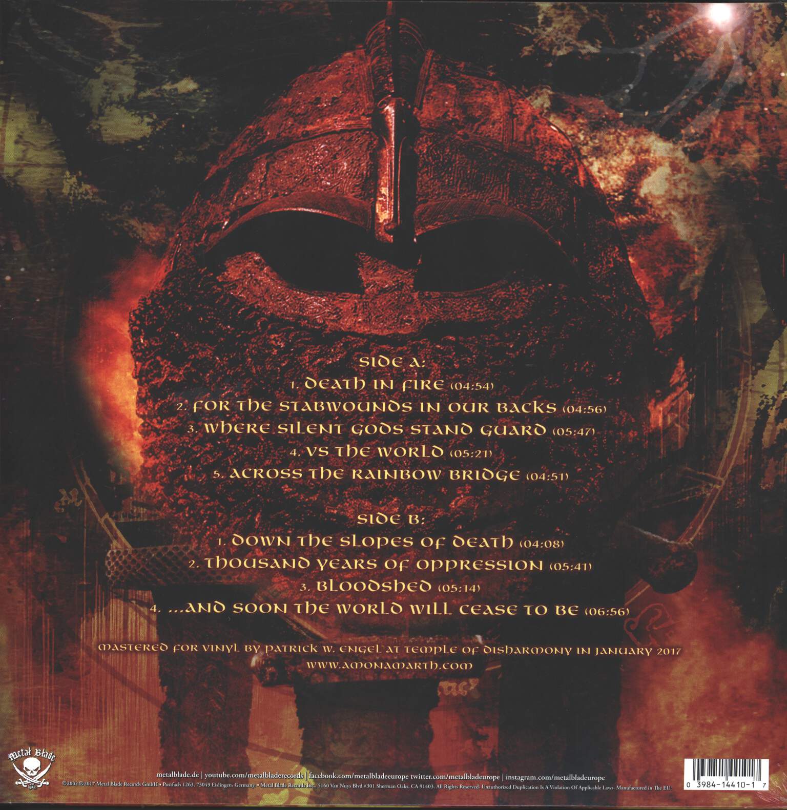 Amon Amarth: Versus The World, LP (Vinyl)