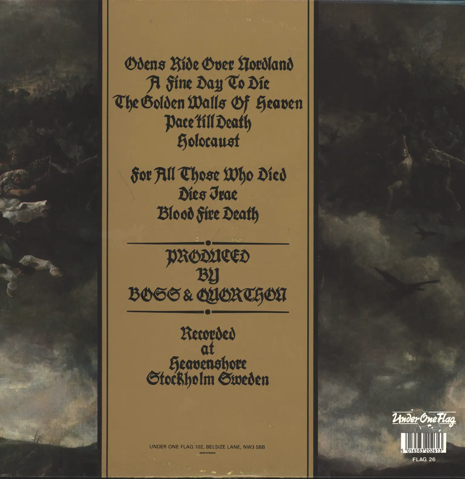 Bathory: Blood Fire Death, LP (Vinyl)