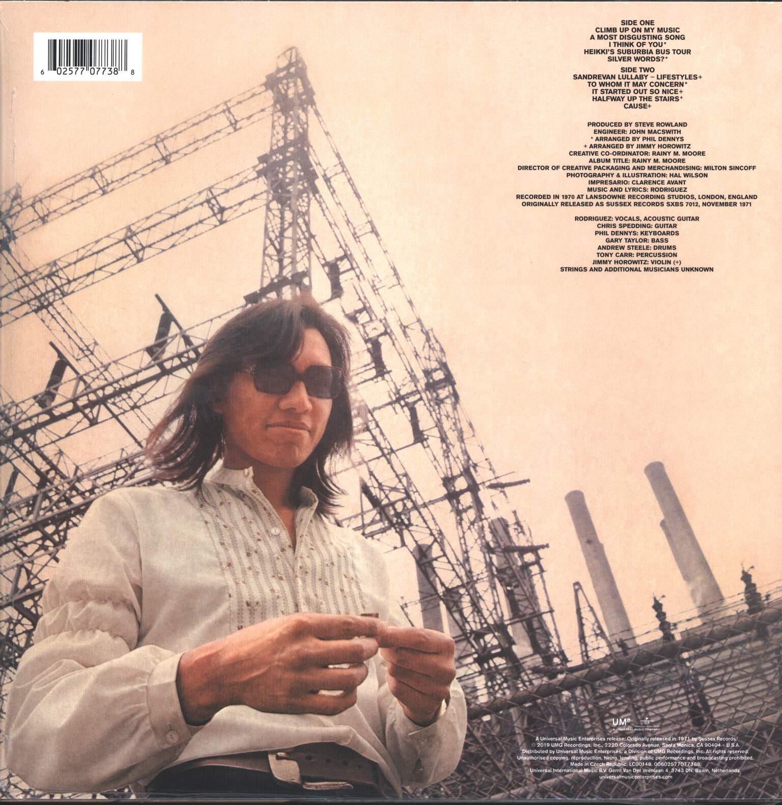 Sixto Rodriguez: Coming From Reality, LP (Vinyl)