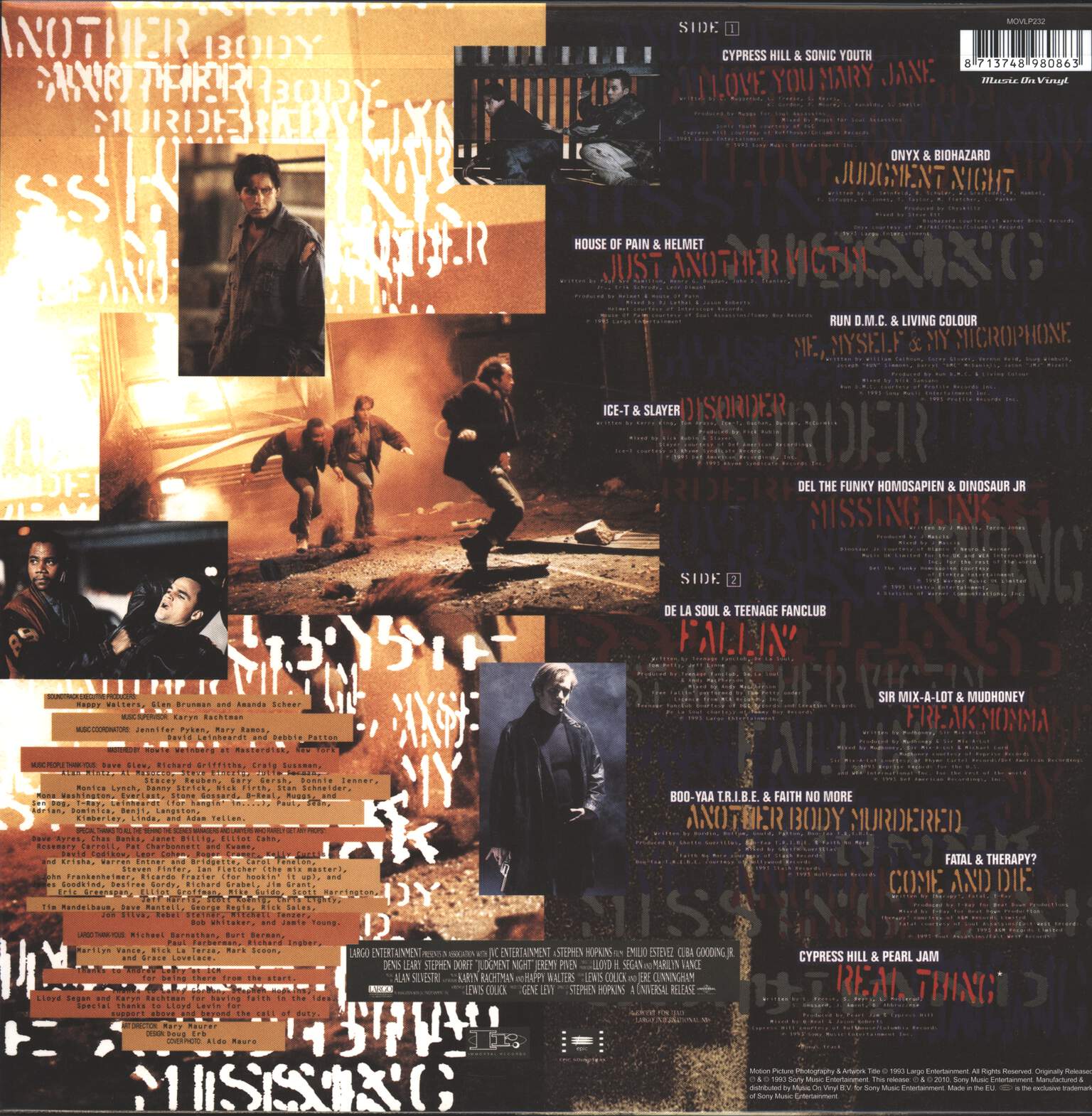 Various: Judgment Night (Music From The Motion Picture), LP (Vinyl)