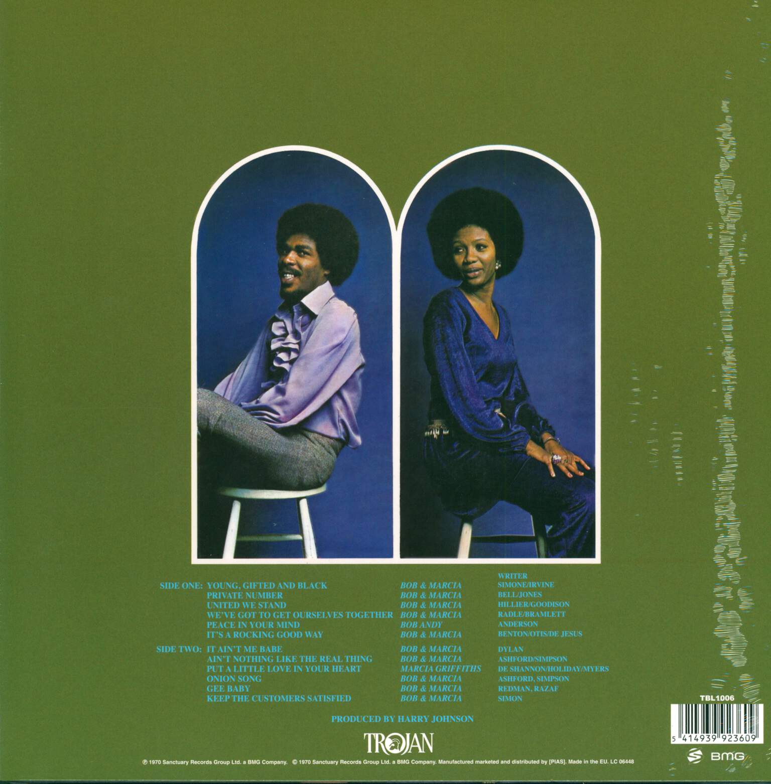 Bob & Marcia: Young Gifted And Black, LP (Vinyl)