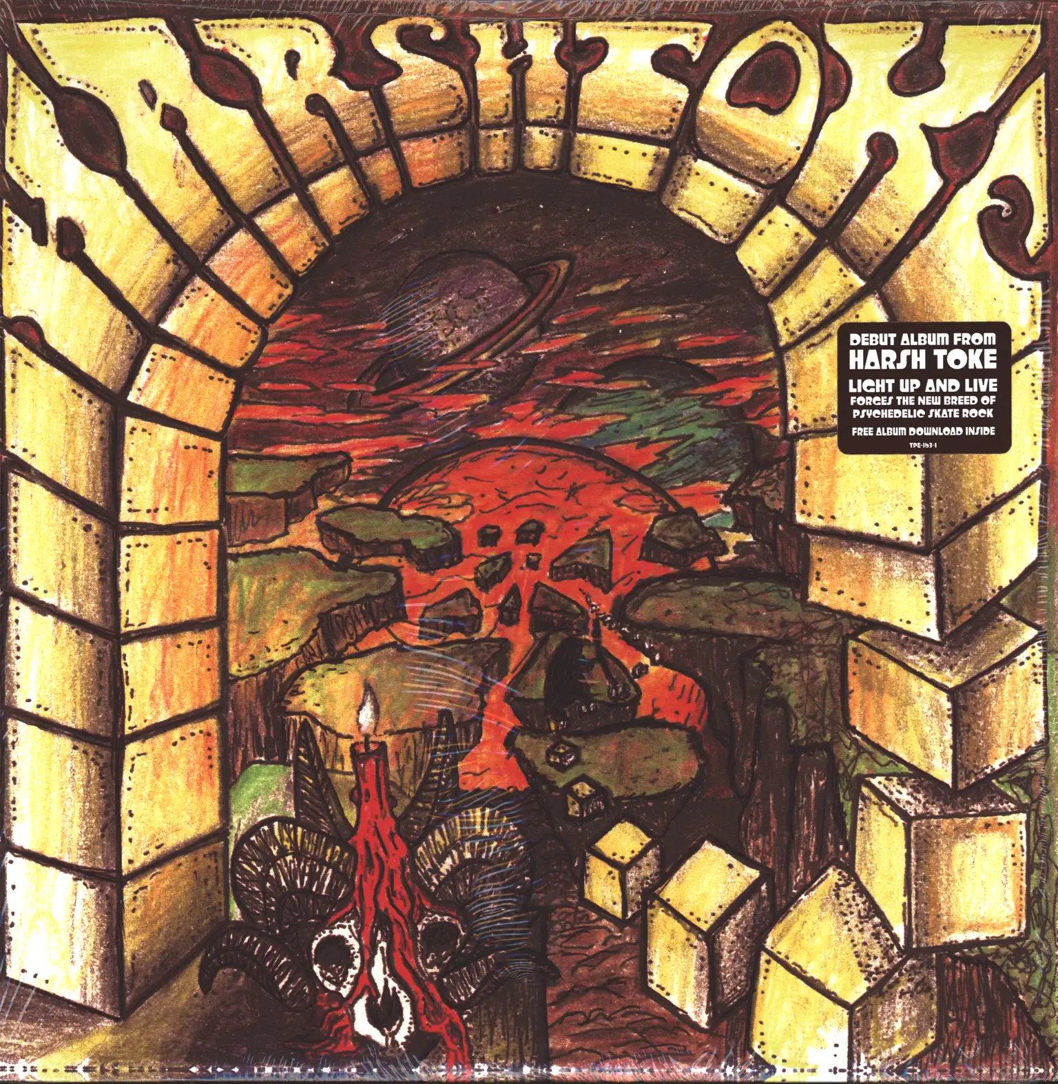 Harsh Toke: Light Up And Live, LP (Vinyl)