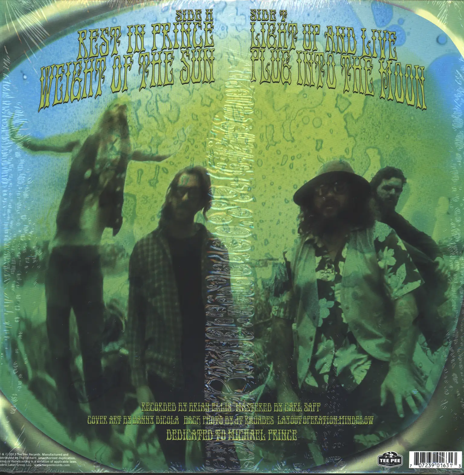 Harsh Toke: Light Up And Live, LP (Vinyl)