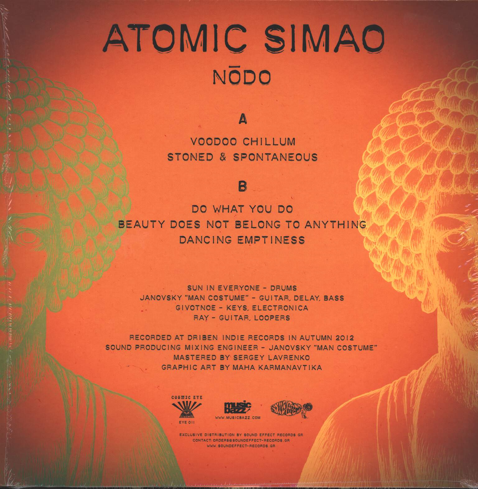 Atomic Simao: Nōdo, LP (Vinyl)