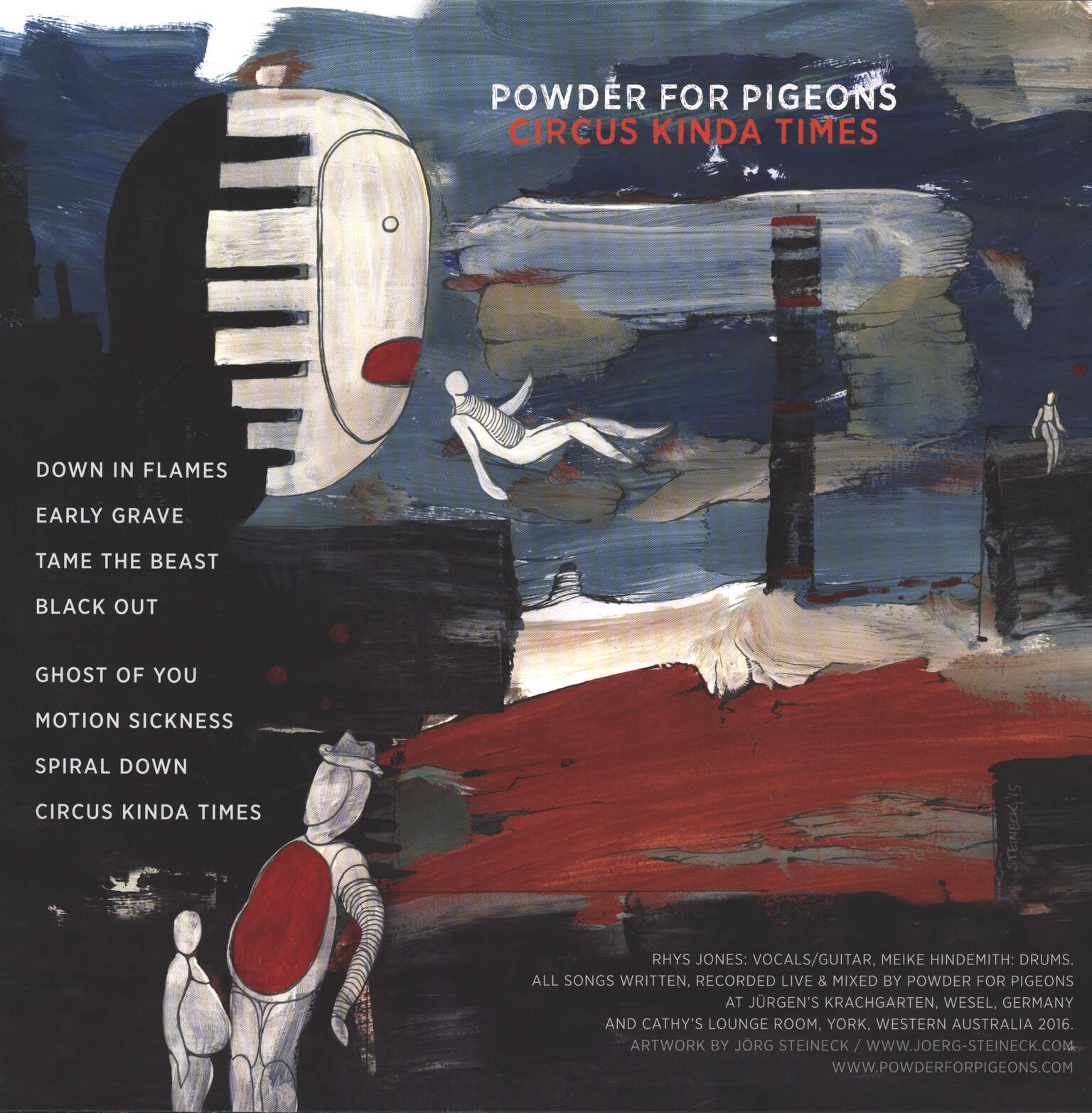 Powder For Pigeons: Circus Kinda Times, LP (Vinyl)