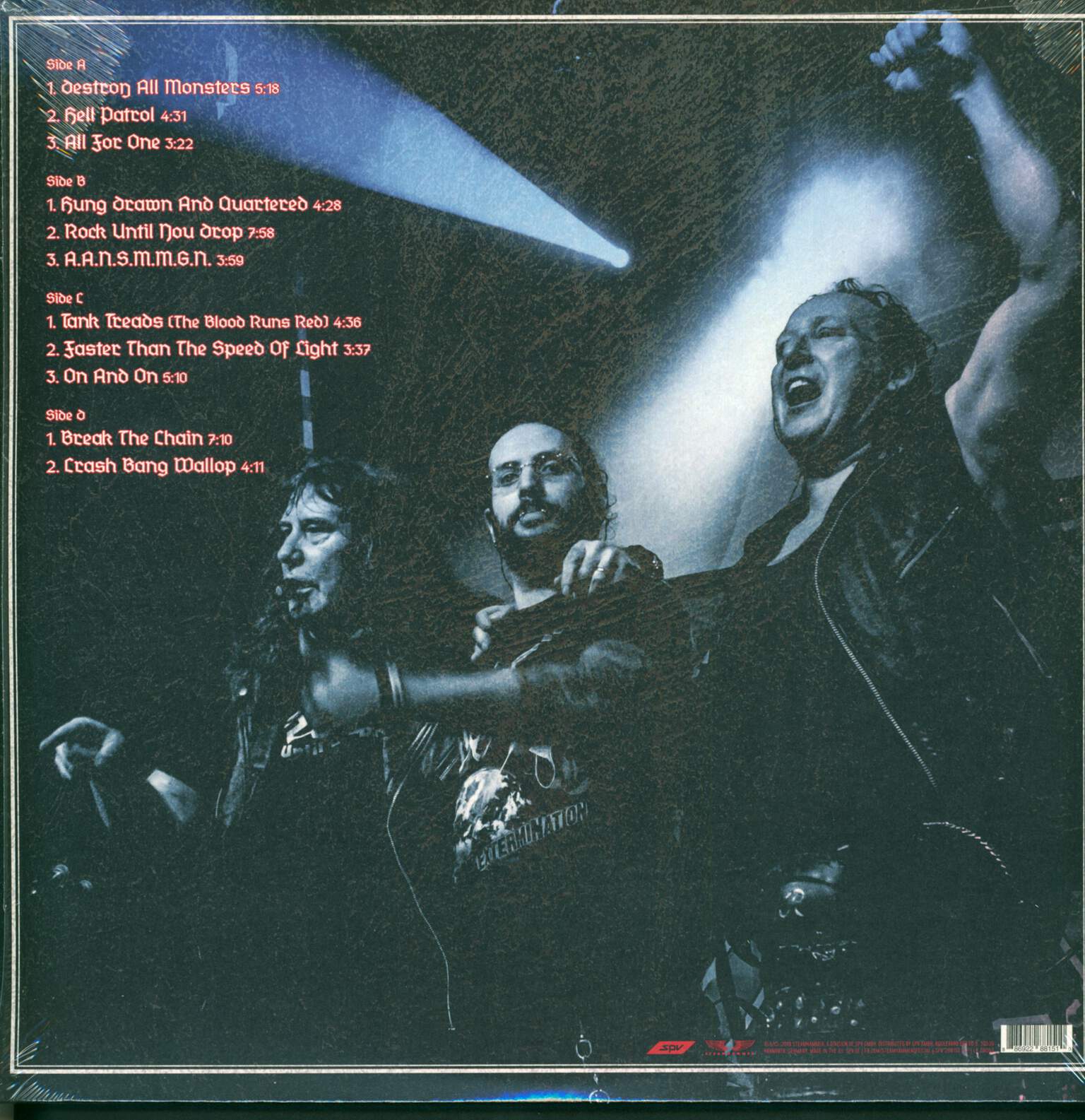 Raven: Screaming Murder Death From Above: Live In Aalborg, 2×LP (Vinyl)