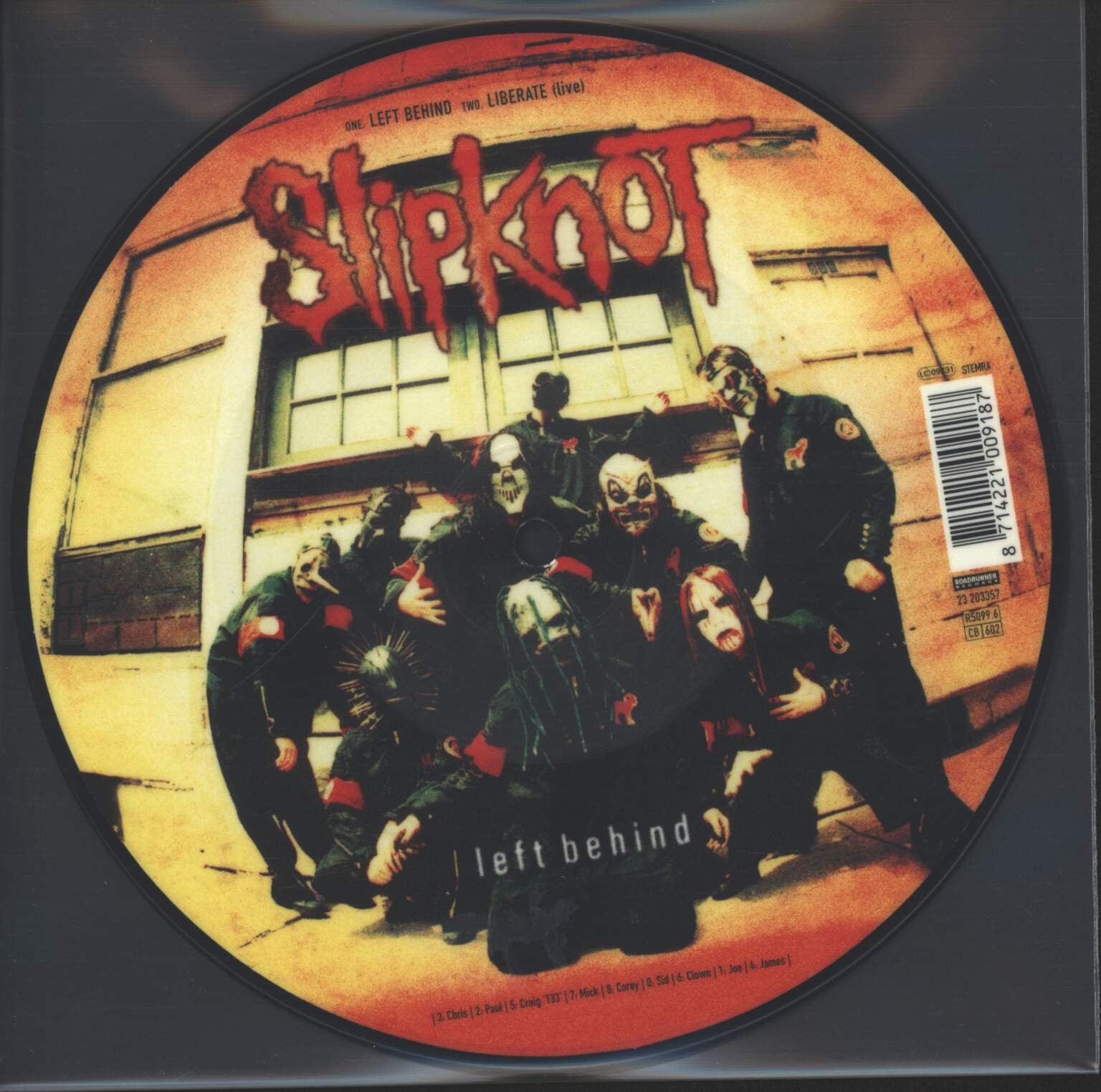 Slipknot: Left Behind, 7" Single (Vinyl)