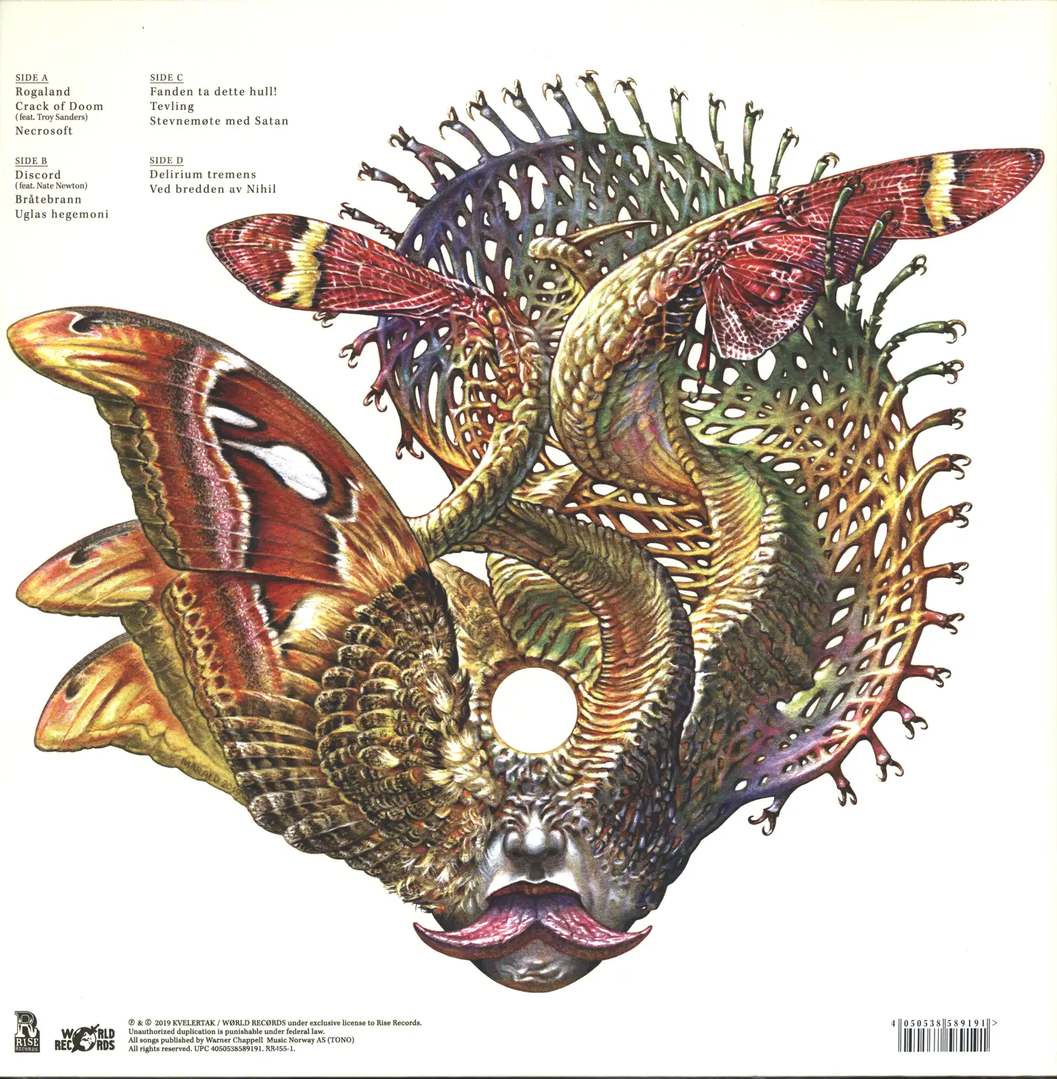 Kvelertak: Splid, 2×LP (Vinyl)