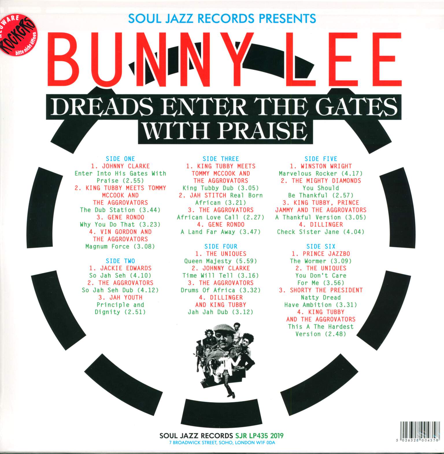Bunny Lee: Dreads Enter The Gates With Praise, 3×LP (Vinyl)