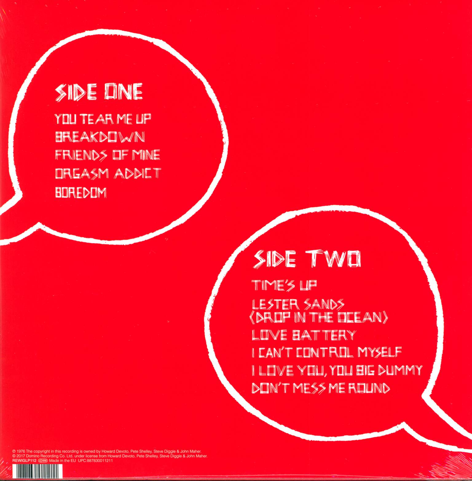 Buzzcocks: Time's Up!, LP (Vinyl)