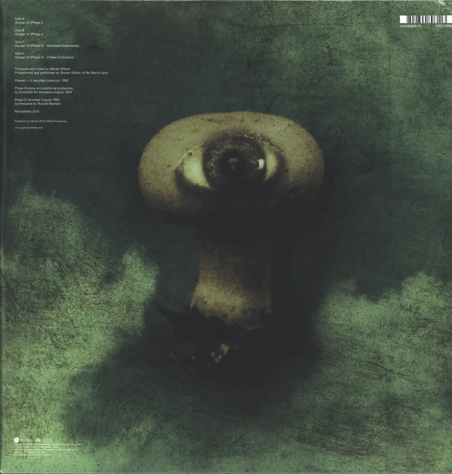 Porcupine Tree: Voyage 34, 2×LP (Vinyl)