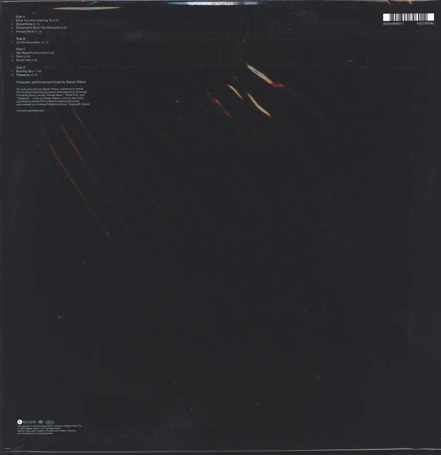 Porcupine Tree: Up The Downstair, 2×LP (Vinyl)