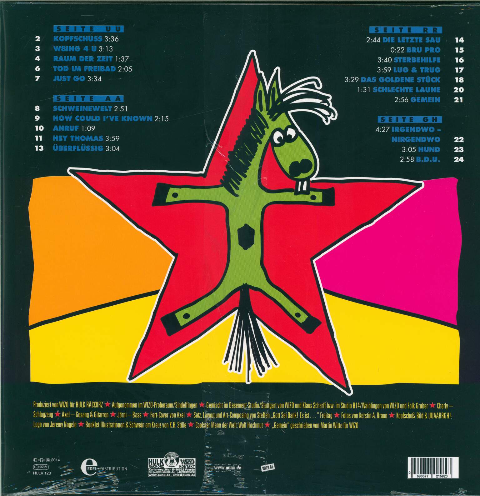 Wizo: UUAARRGH!, 2×LP (Vinyl)