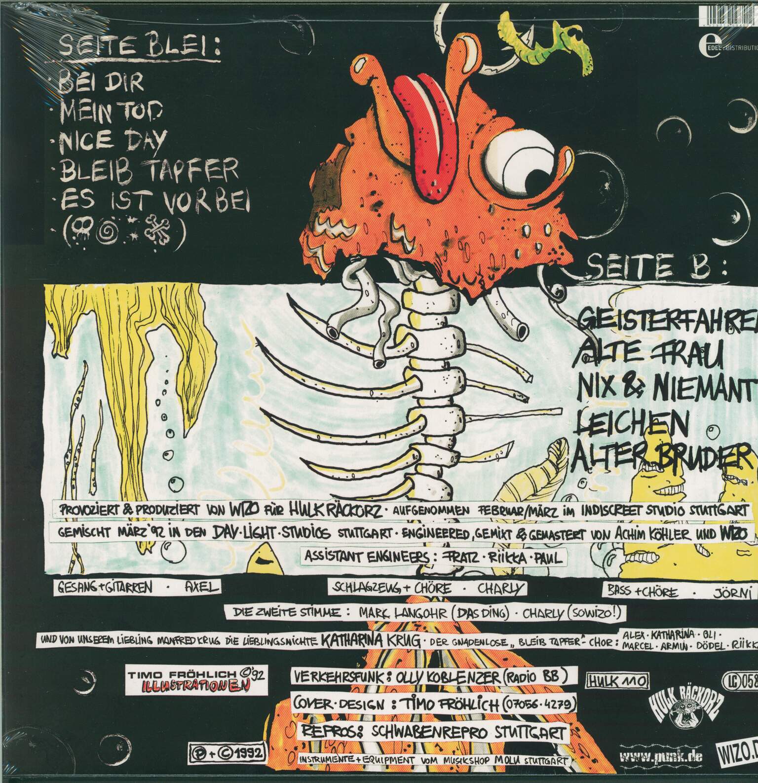 Wizo: Bleib Tapfer, LP (Vinyl)