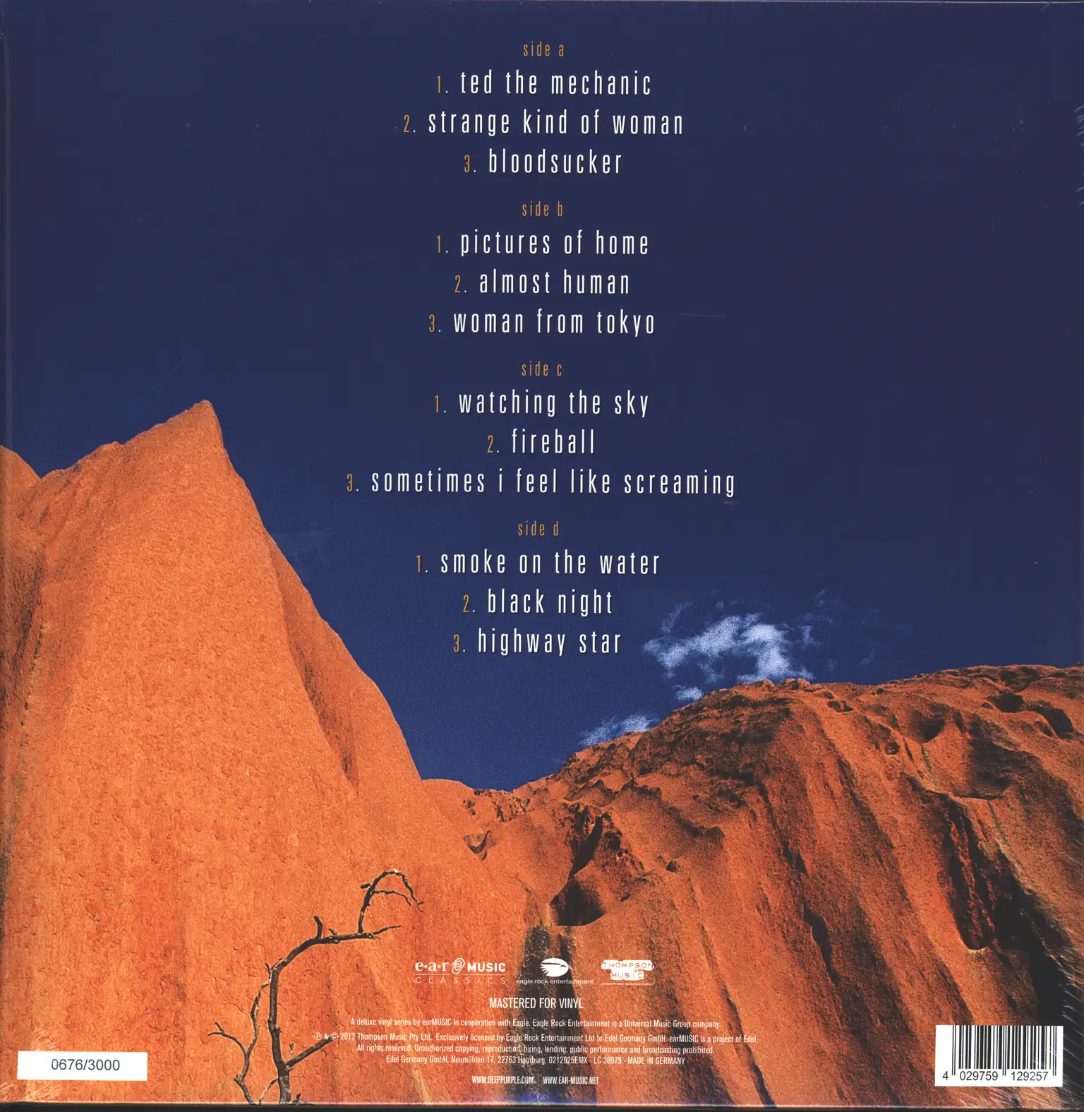 Deep Purple: Total Abandon - Australia '99, 2×LP (Vinyl)